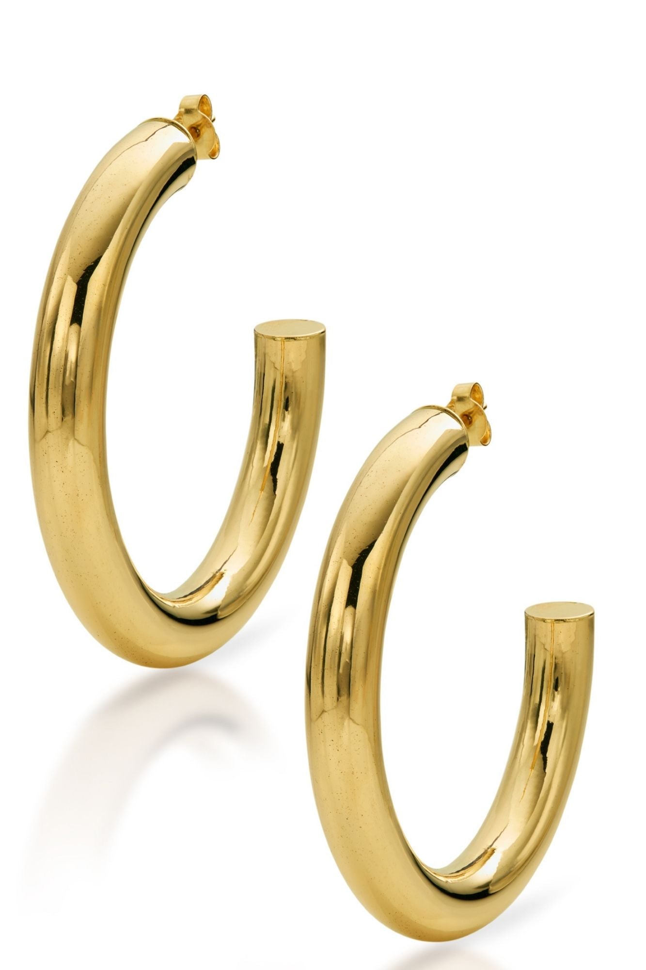 14KY Large Chubby Hoop