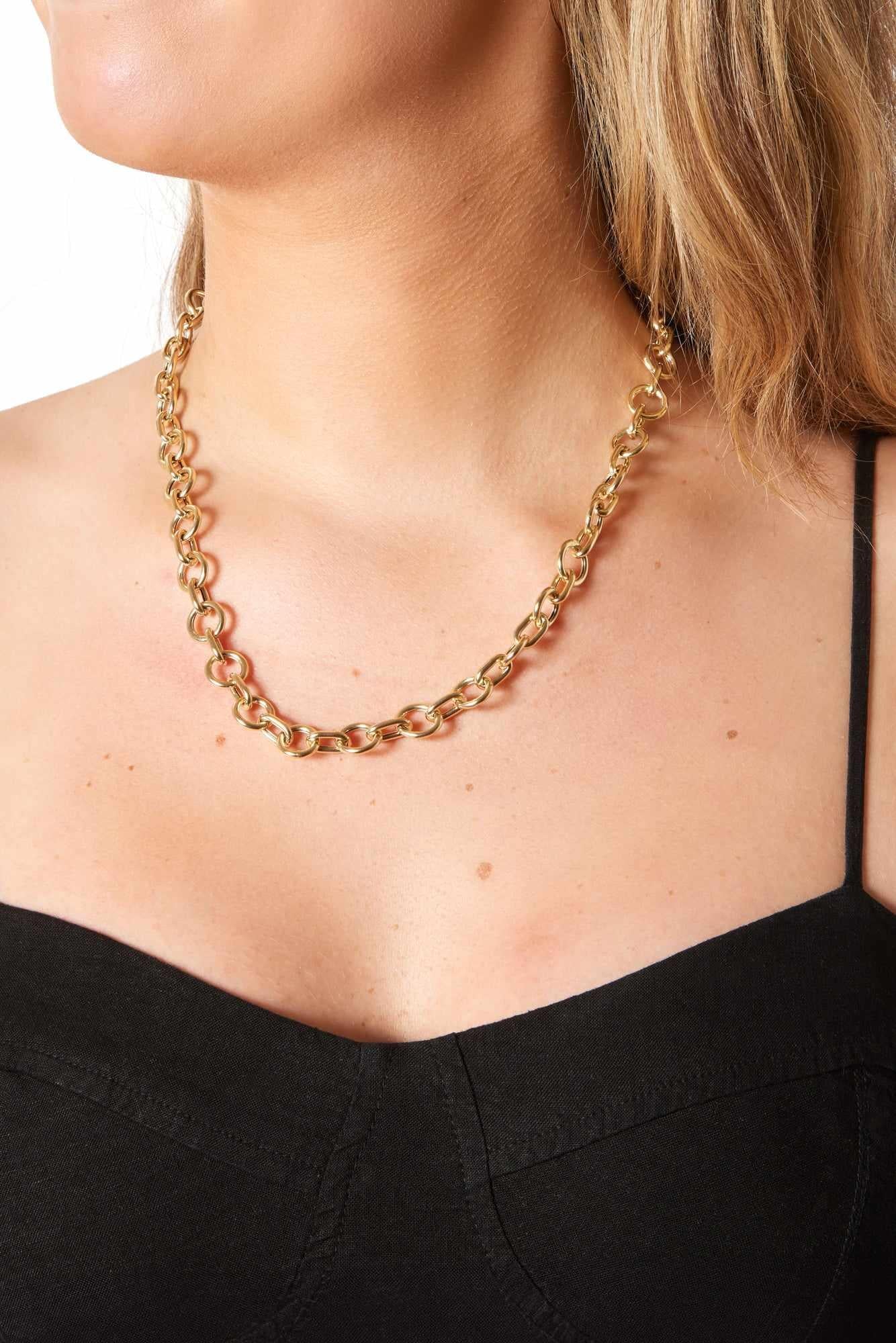 14KY Circle Link Chain