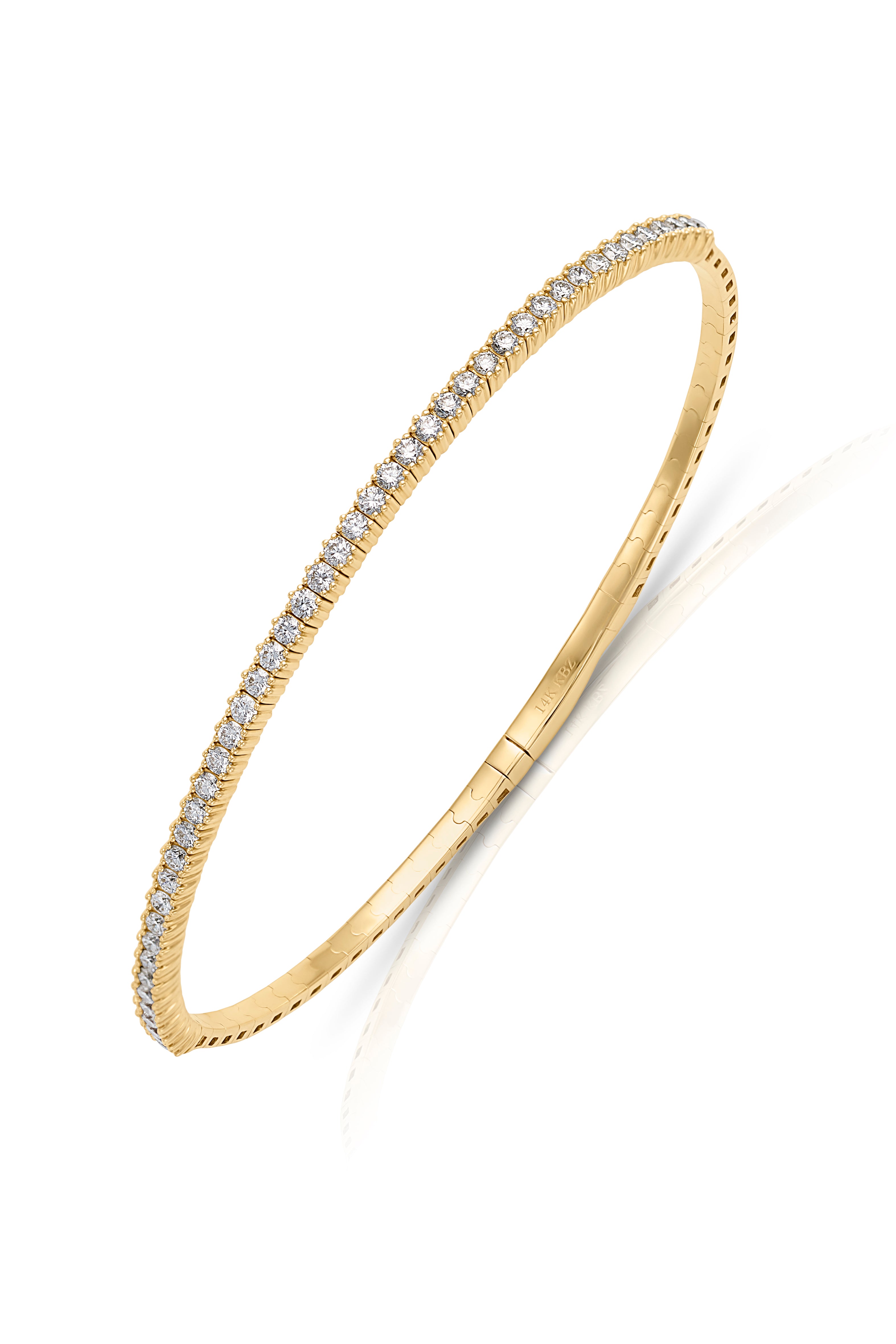 14KY Diamond Flex Bracelet