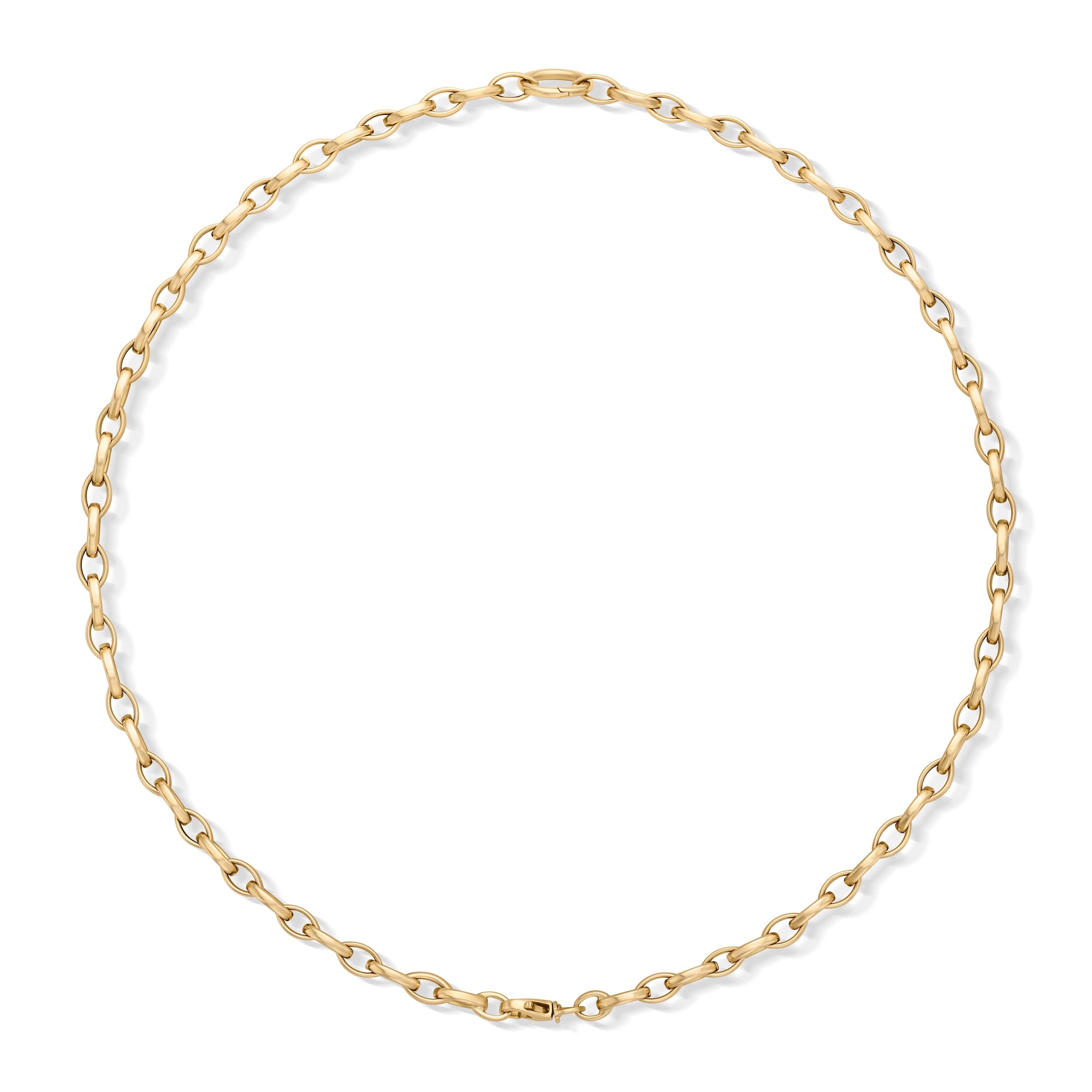 14KY Marquis Clip Chain