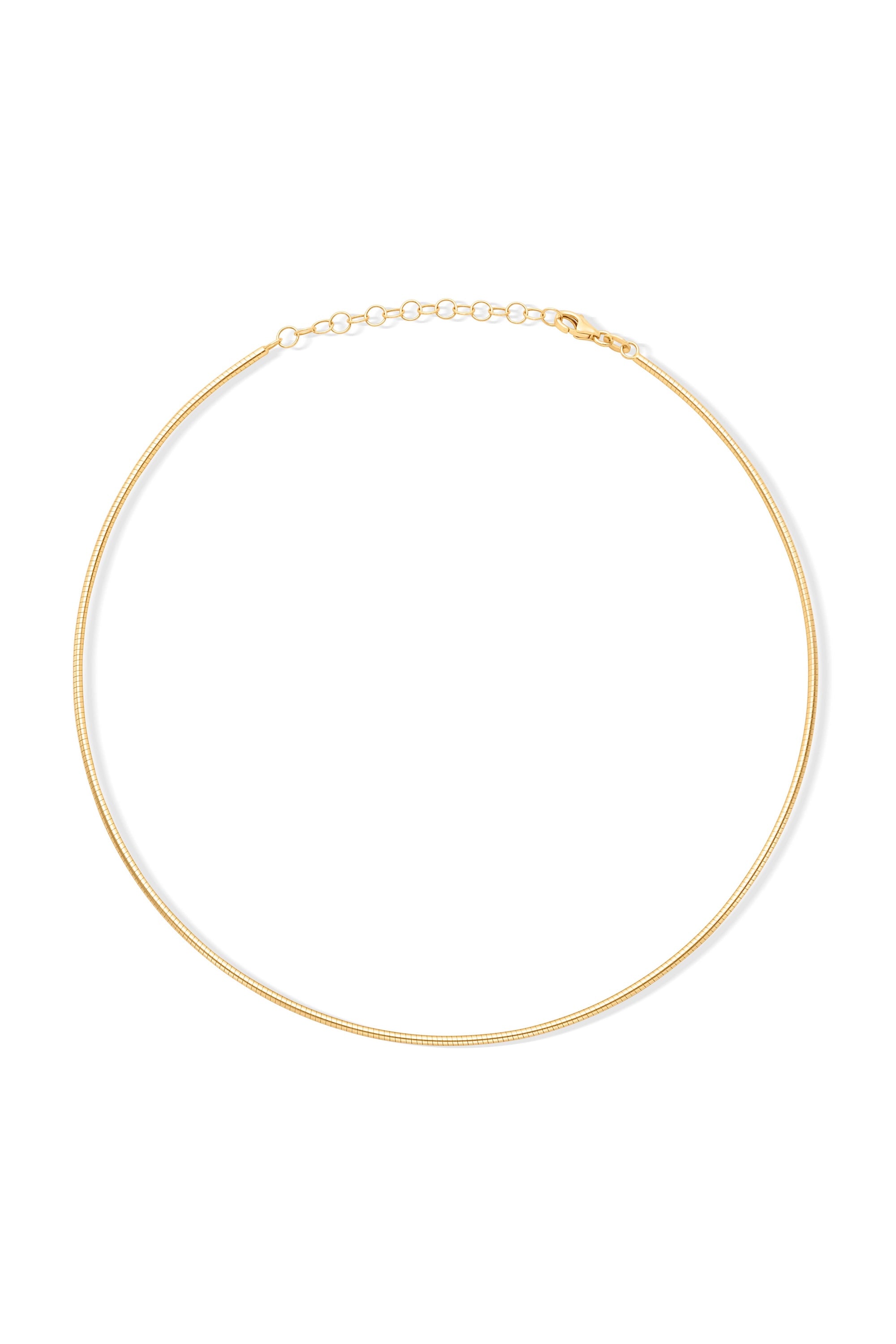 18KY 1.8mm Omega Chain