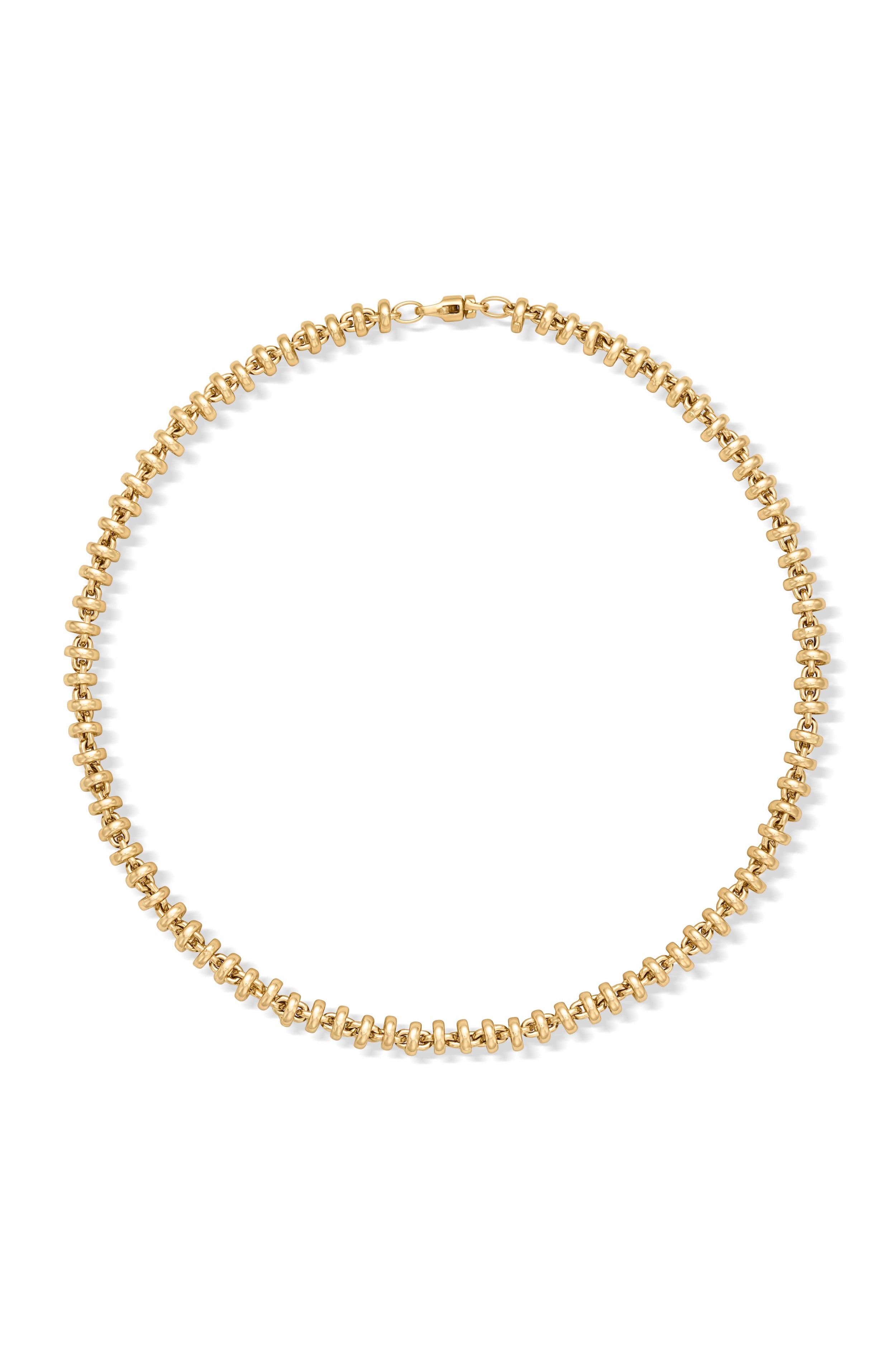 14KY Knotted Link Chain