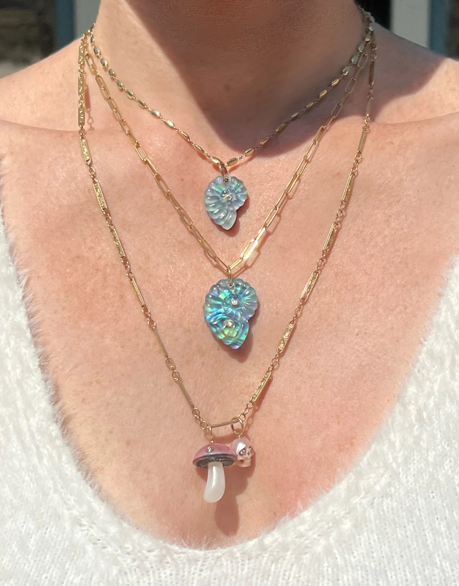 14KY Small Luminescent Ammonite