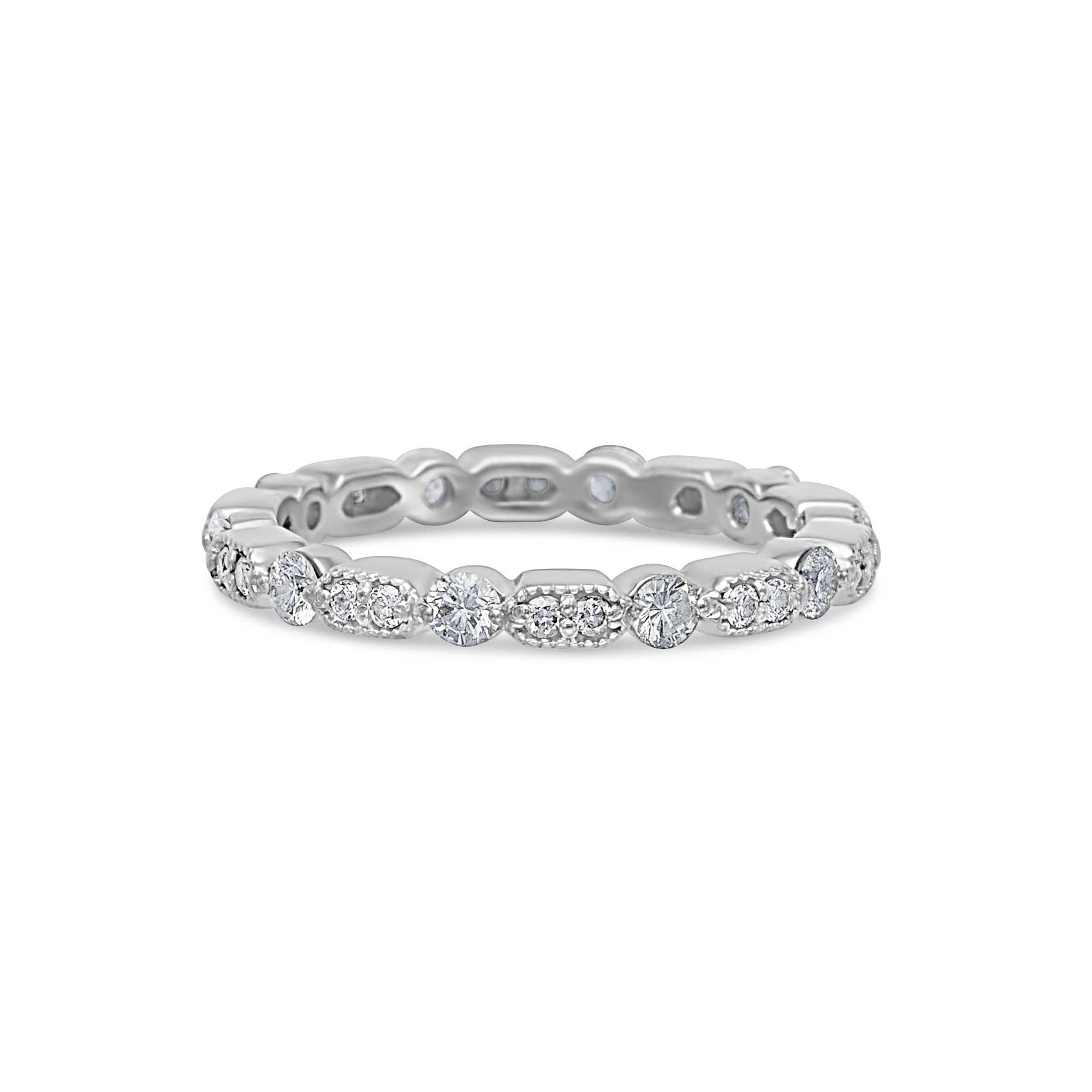 14KW Jackie Diamond Eternity Band