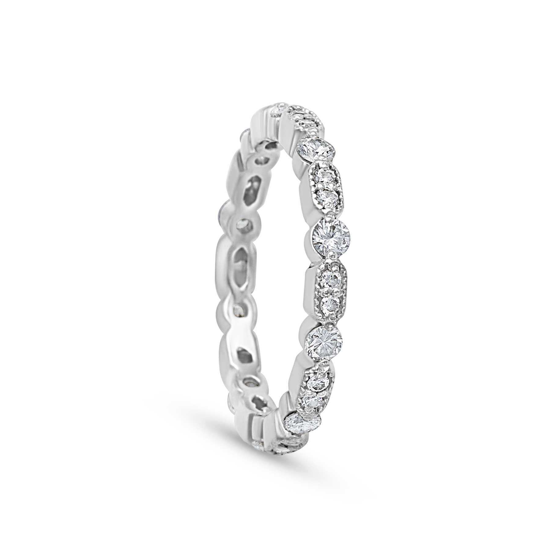 14KW Jackie Diamond Eternity Band