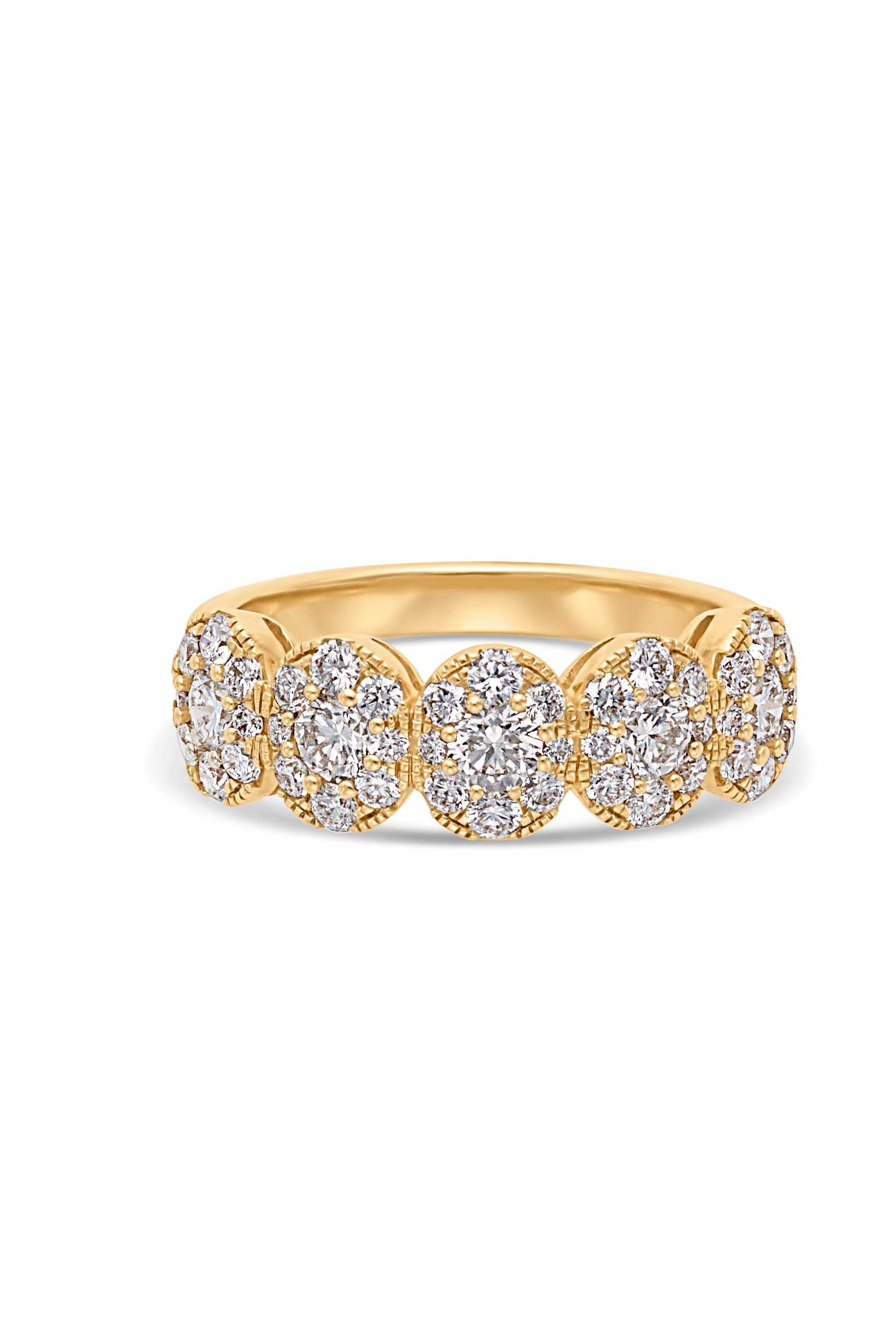 14KY Oval Diamond Halo Ring