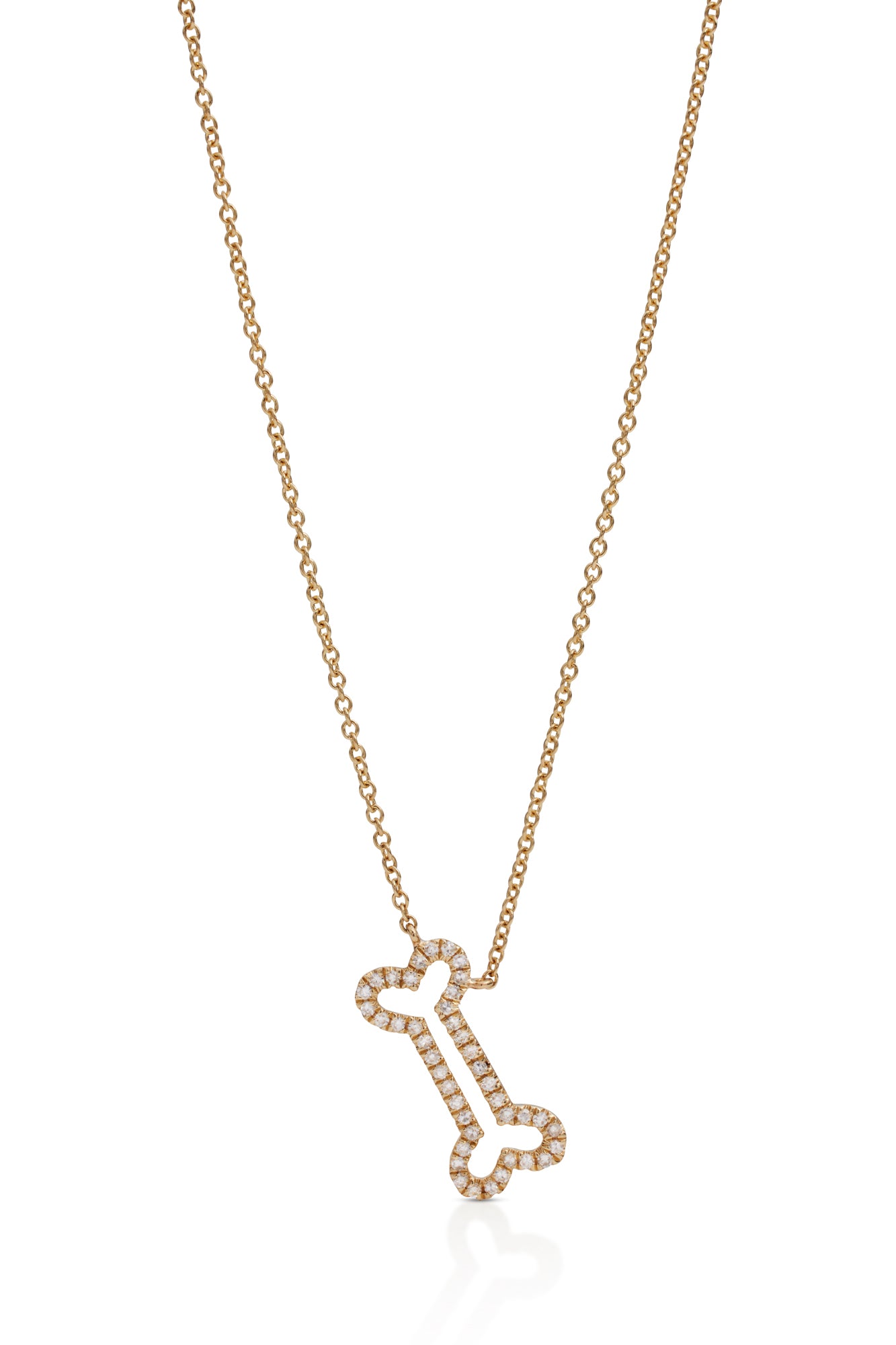 T clearance bone necklace