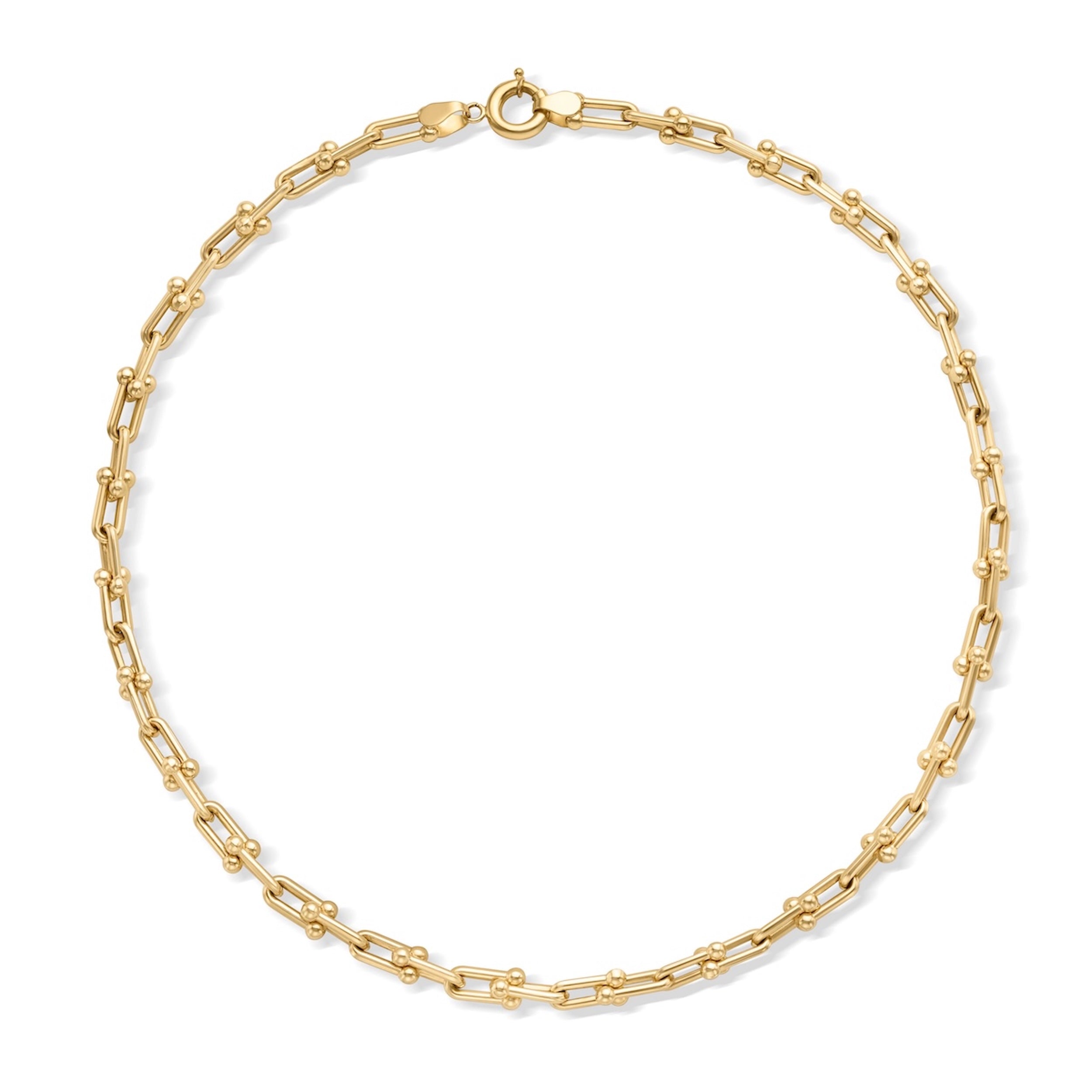 14KY Small Tiffany Link Necklace