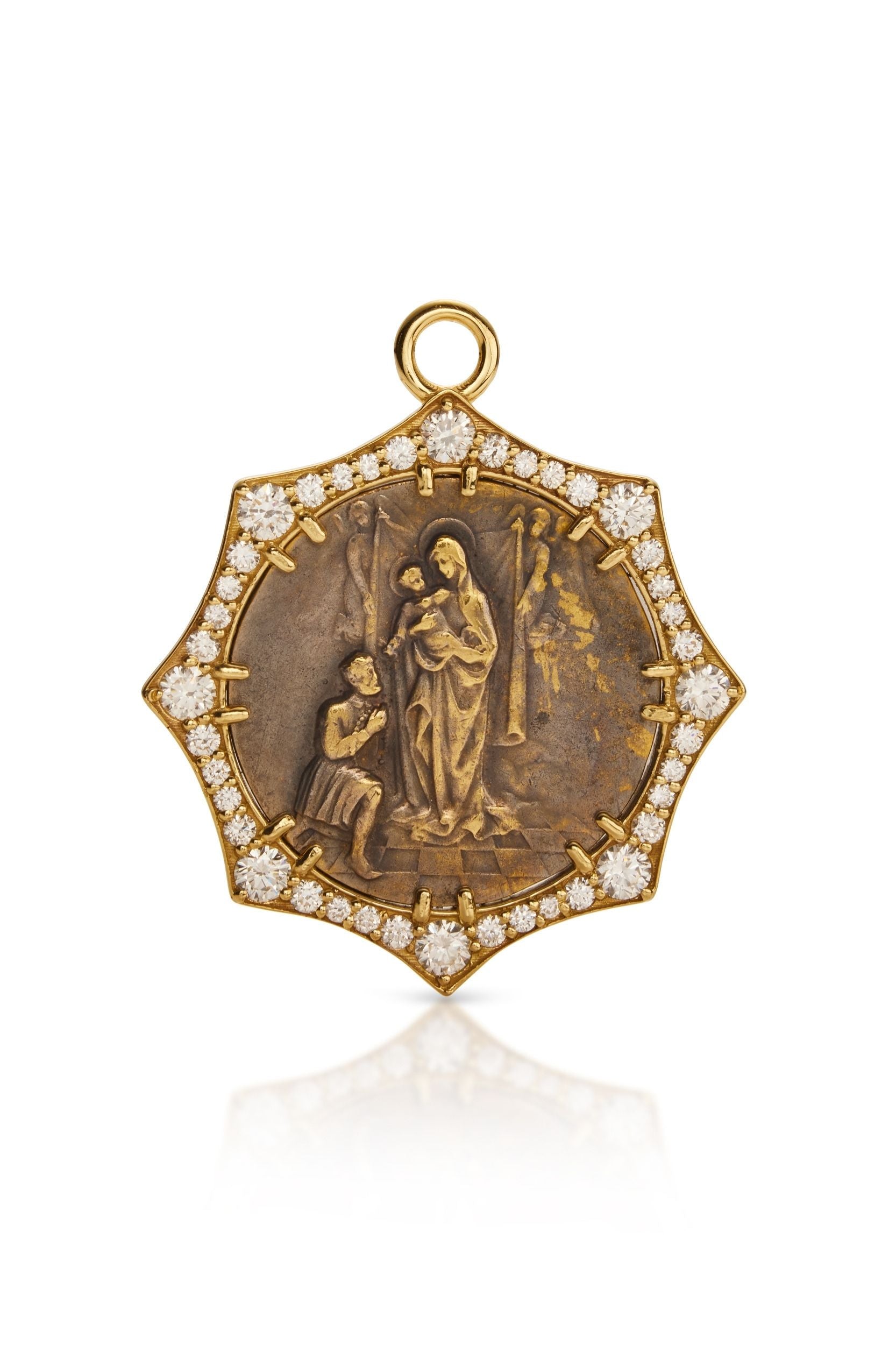 Religious Medal Mother & Child