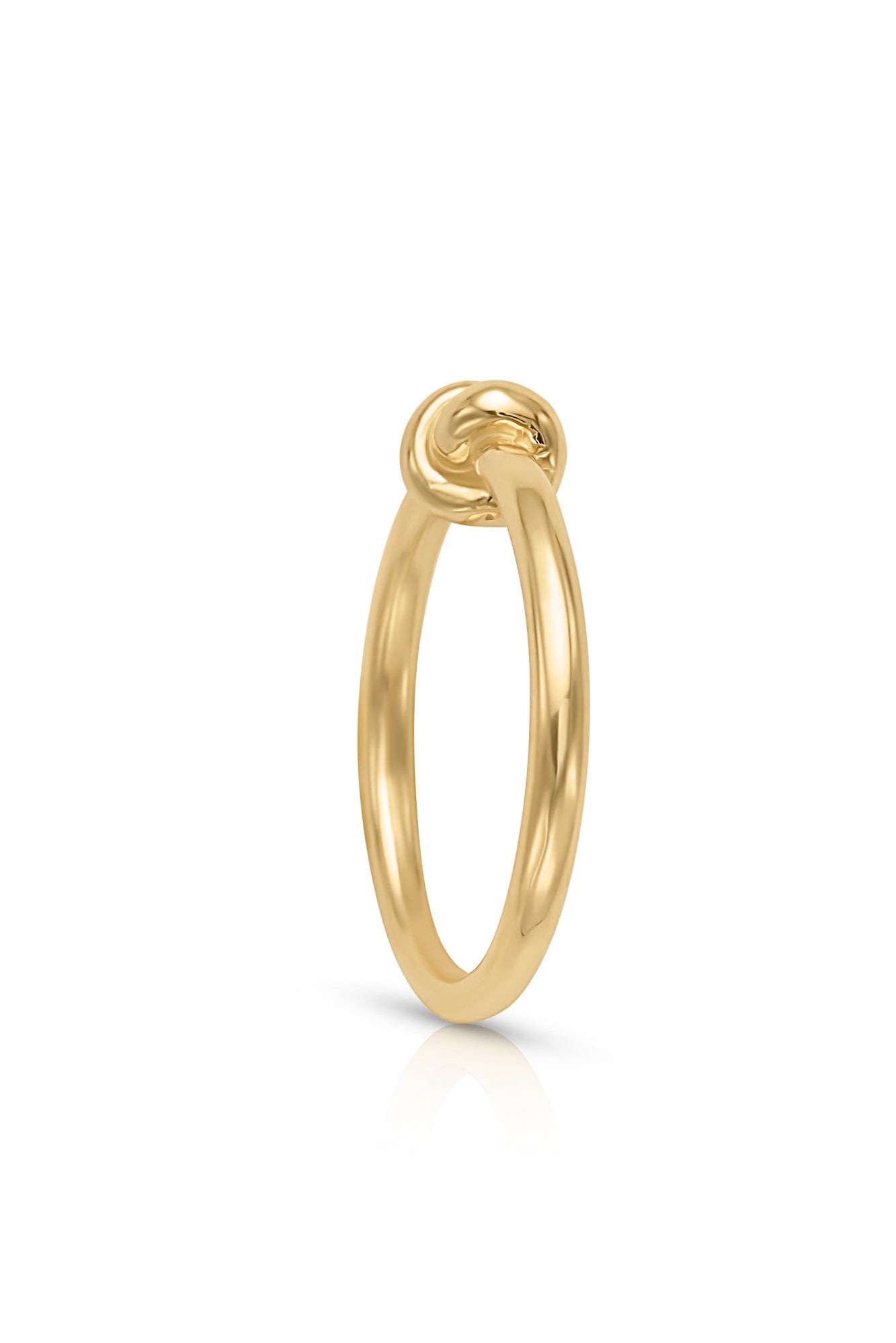 14KY Love Knot Ring-Rings-Sorte-Susan Saffron Jewelry