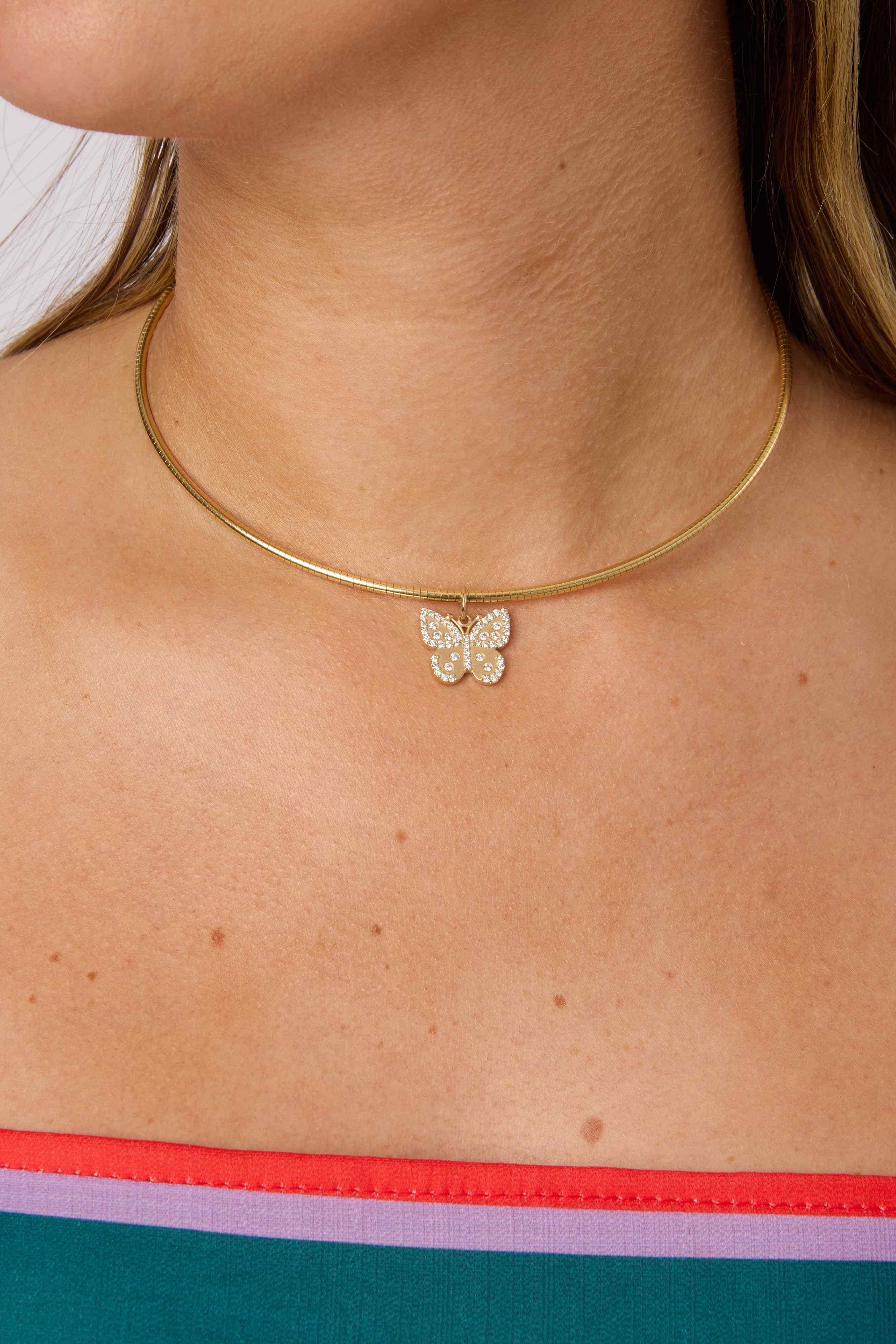 14KY 1.3mm Omega Chain