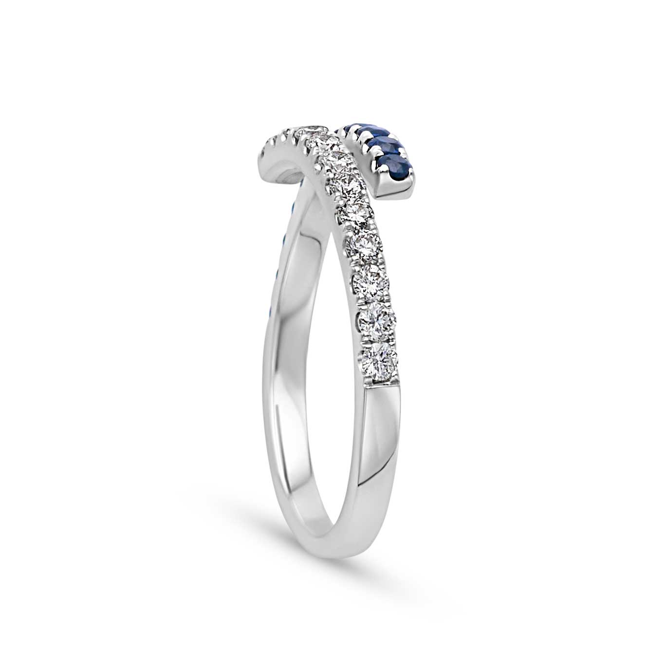14KW Sapphire and Diamond Ring