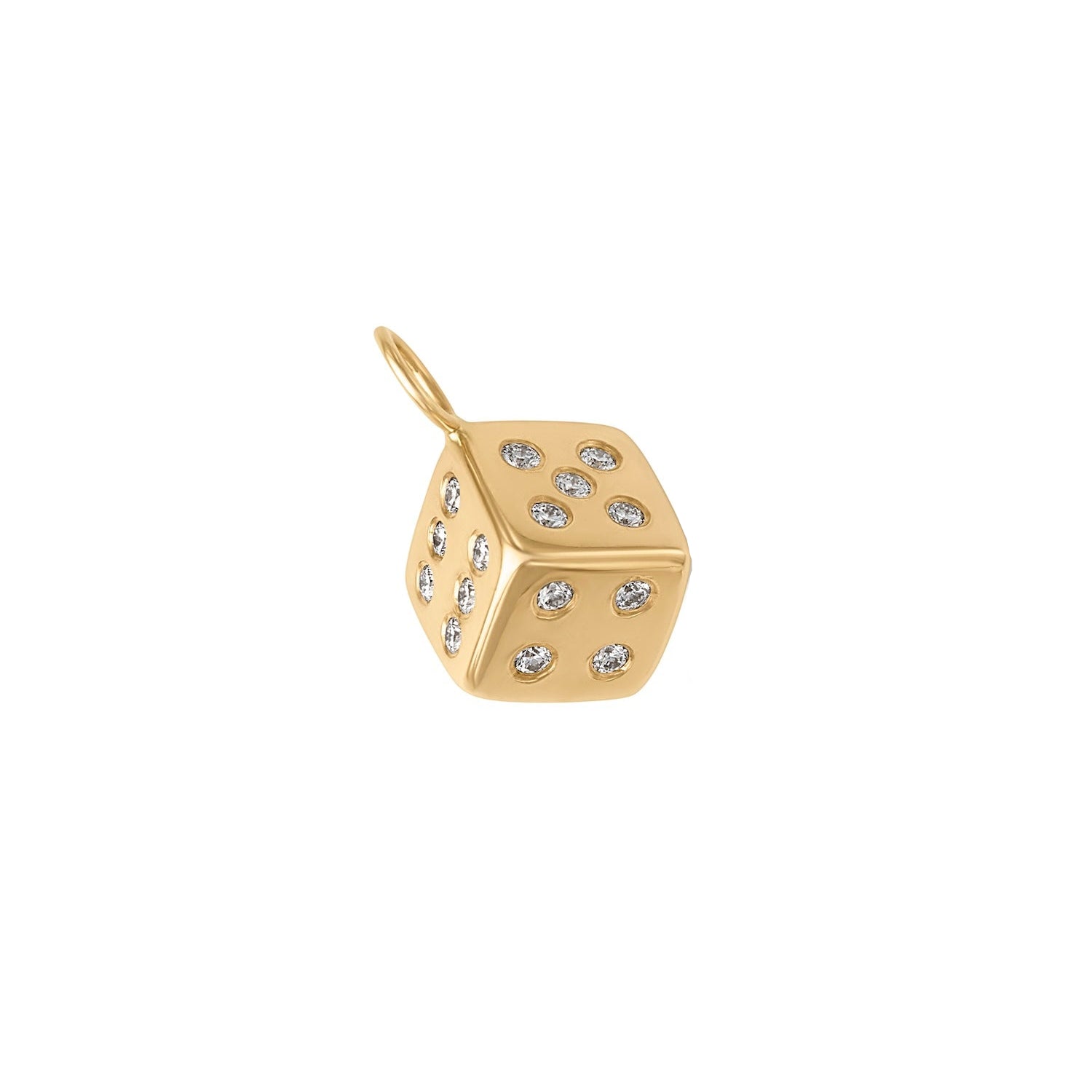 14KY Lucky Diamond Dice