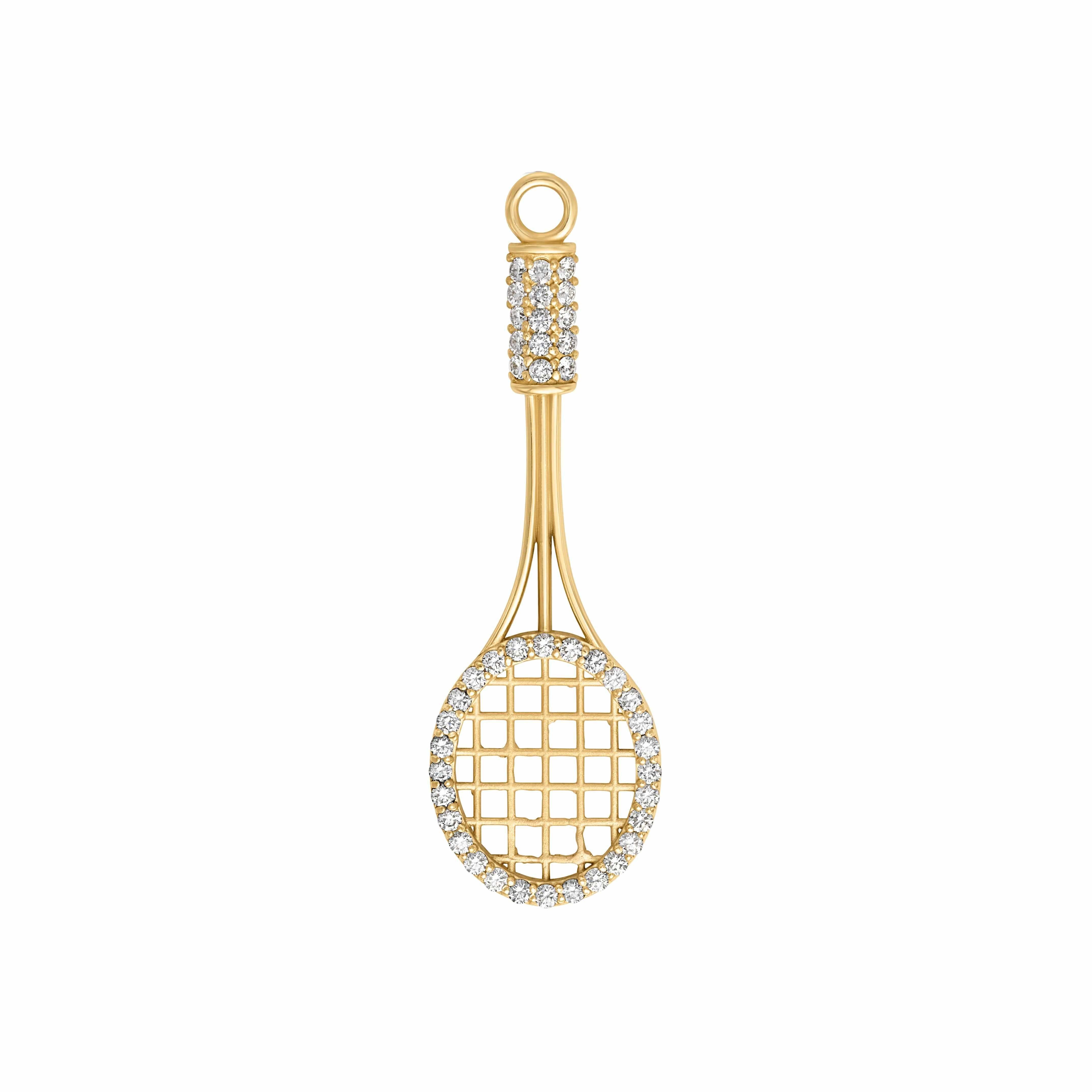 18KY Diamond Tennis Racket