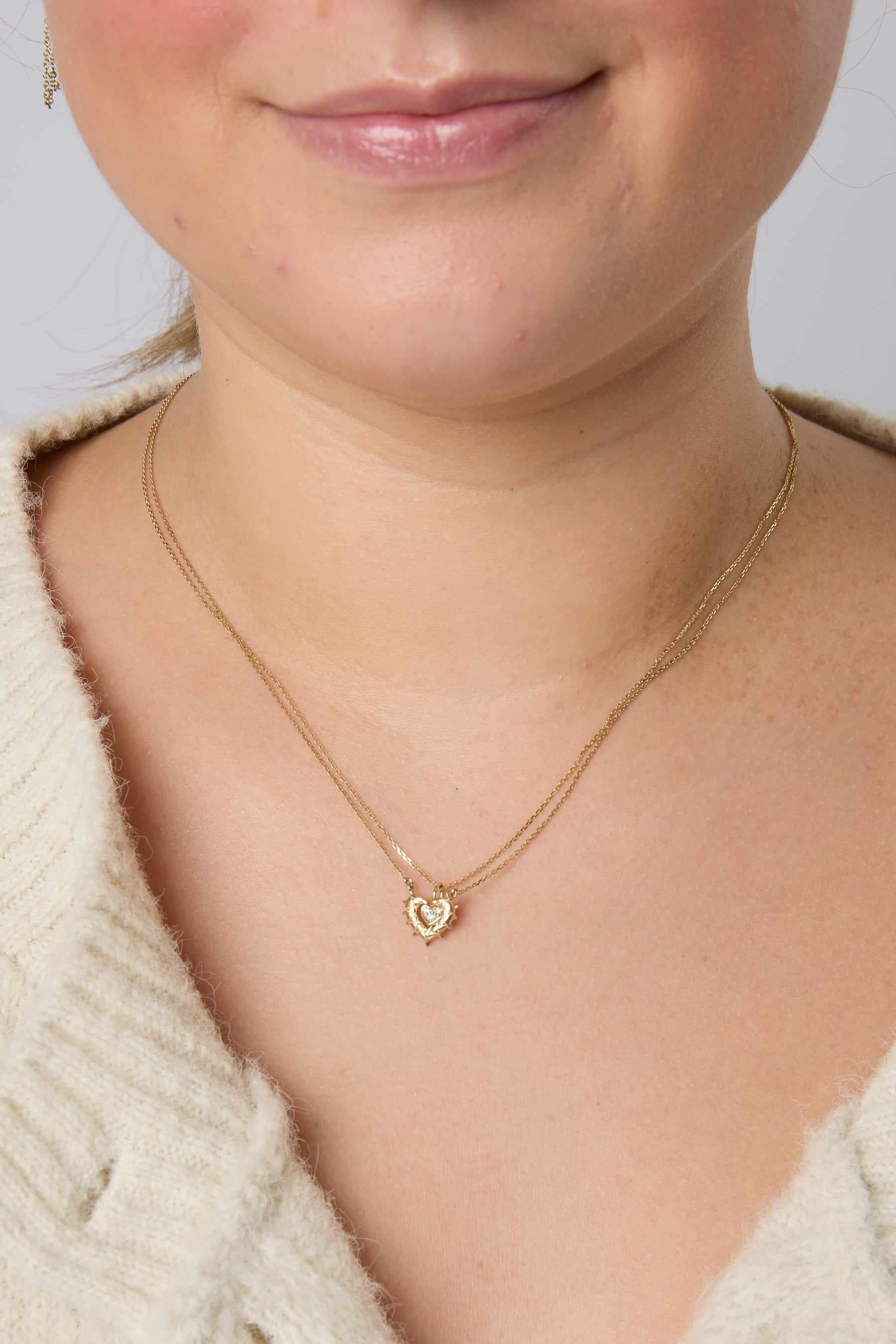14KY Love Always Friendship Necklaces-Necklaces-Three Stories Jewelry-Susan Saffron Jewelry