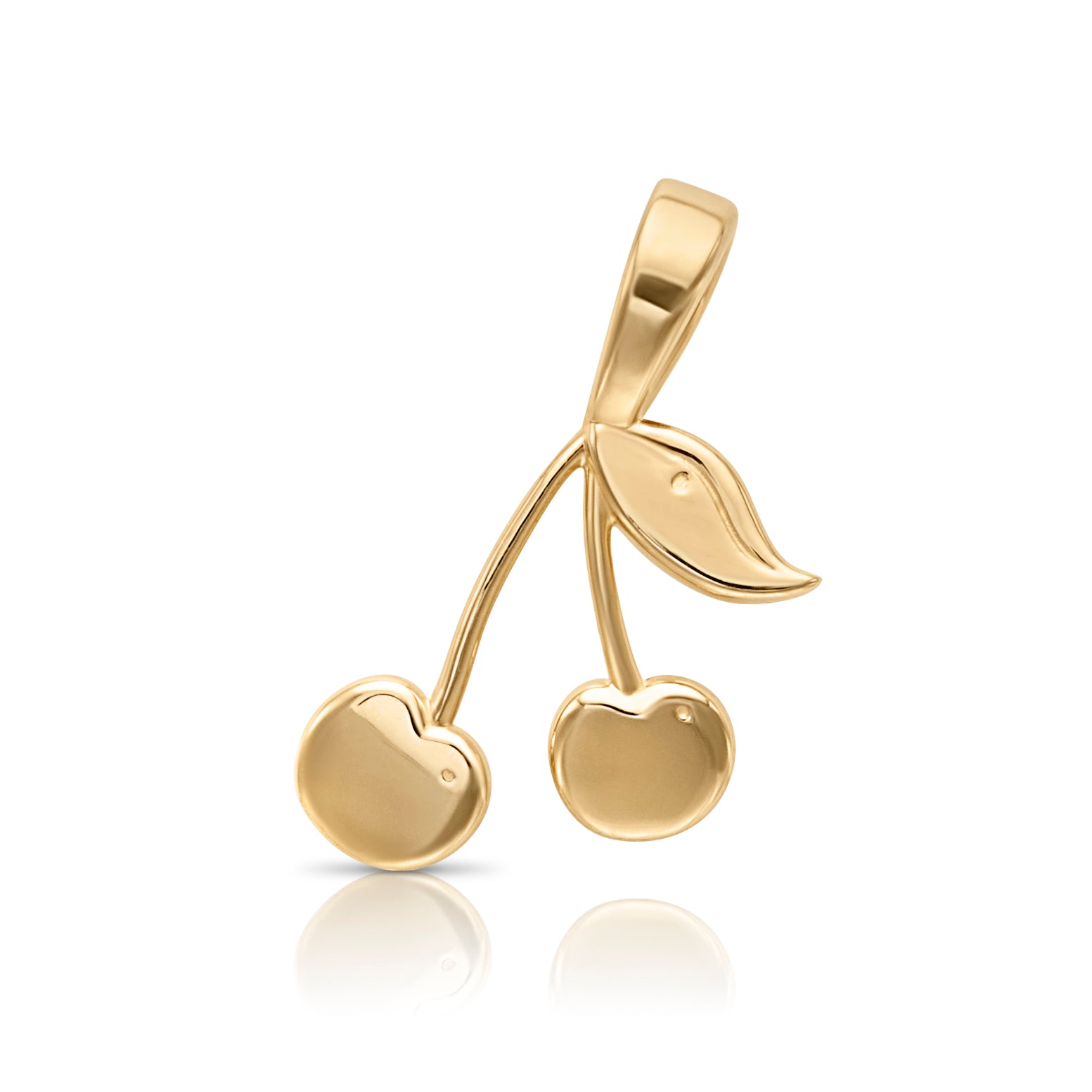 14KY Sweet Cherry Charm