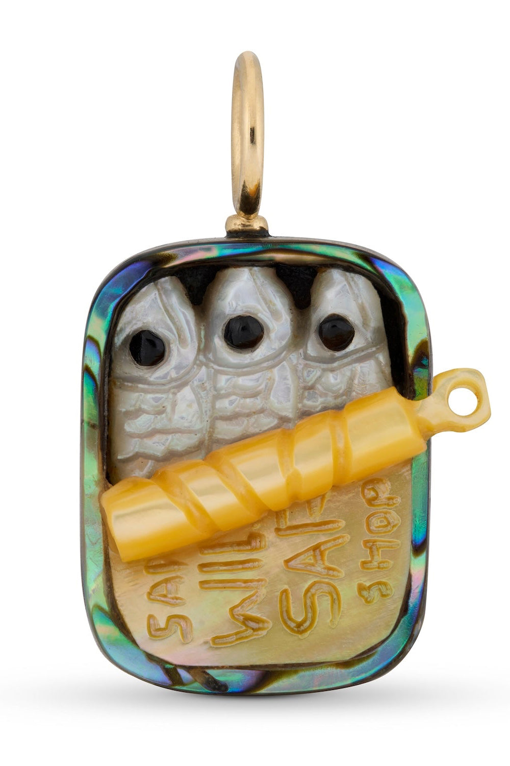 14KY Sardines Charm