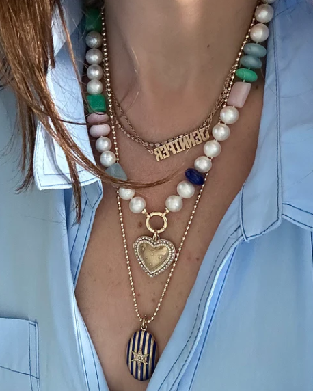 14KY Laney Heart Locket