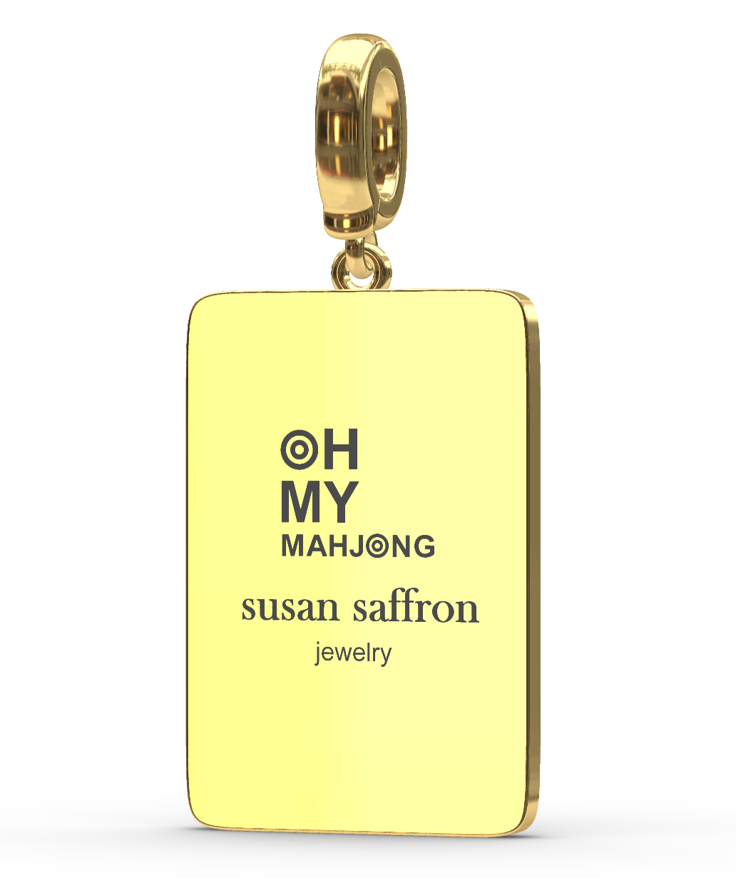 14KY Mahjong 1 Bird Bam Charm