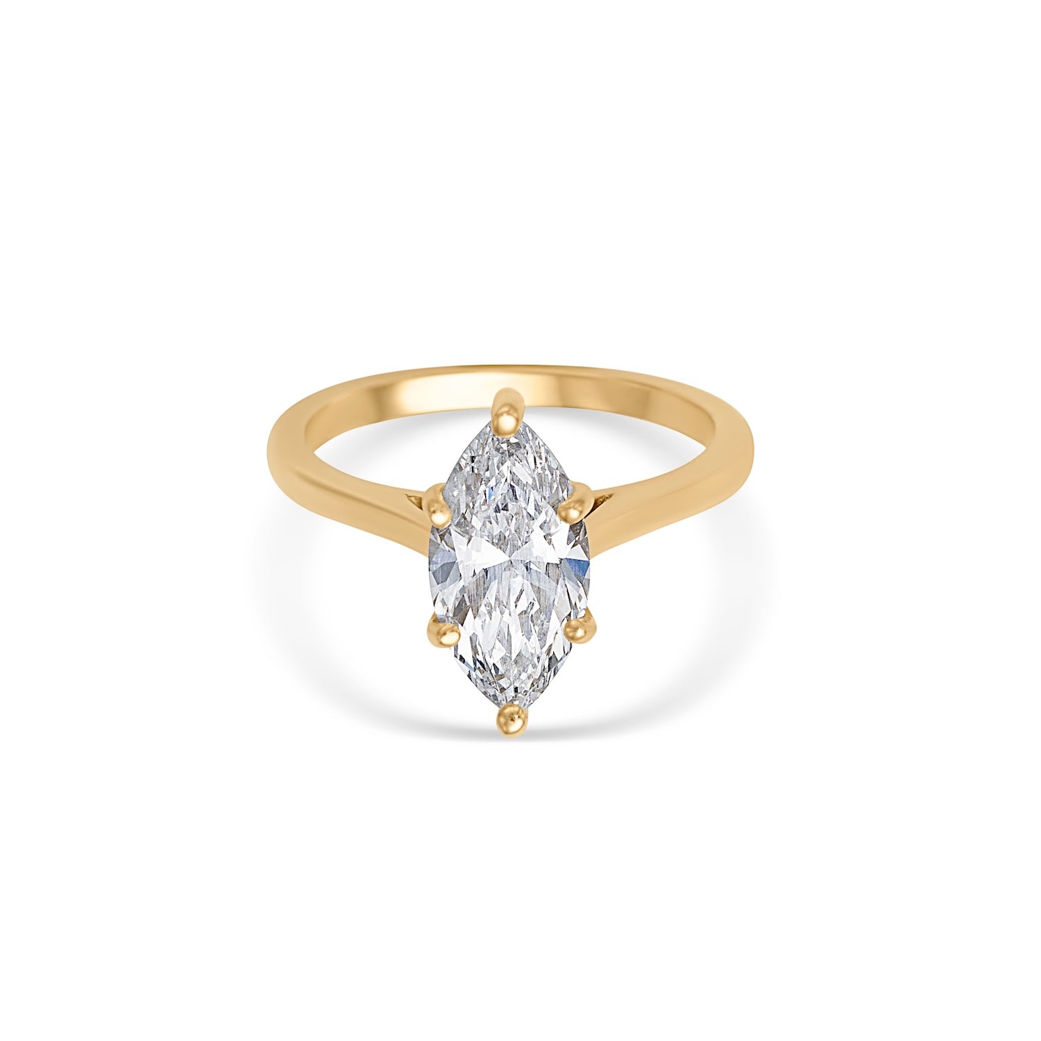 1.99CT Marquise Cut Solitaire Engagement Ring