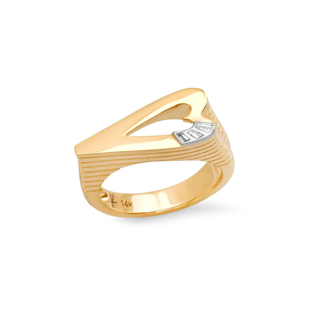 14KY Grandsize Heart Ring