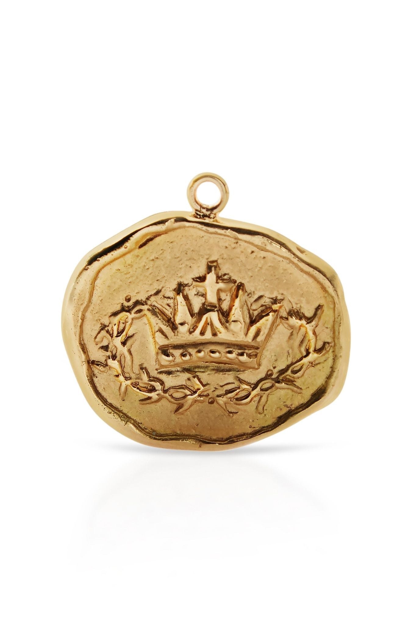 18KY Crown of Thorns Coin