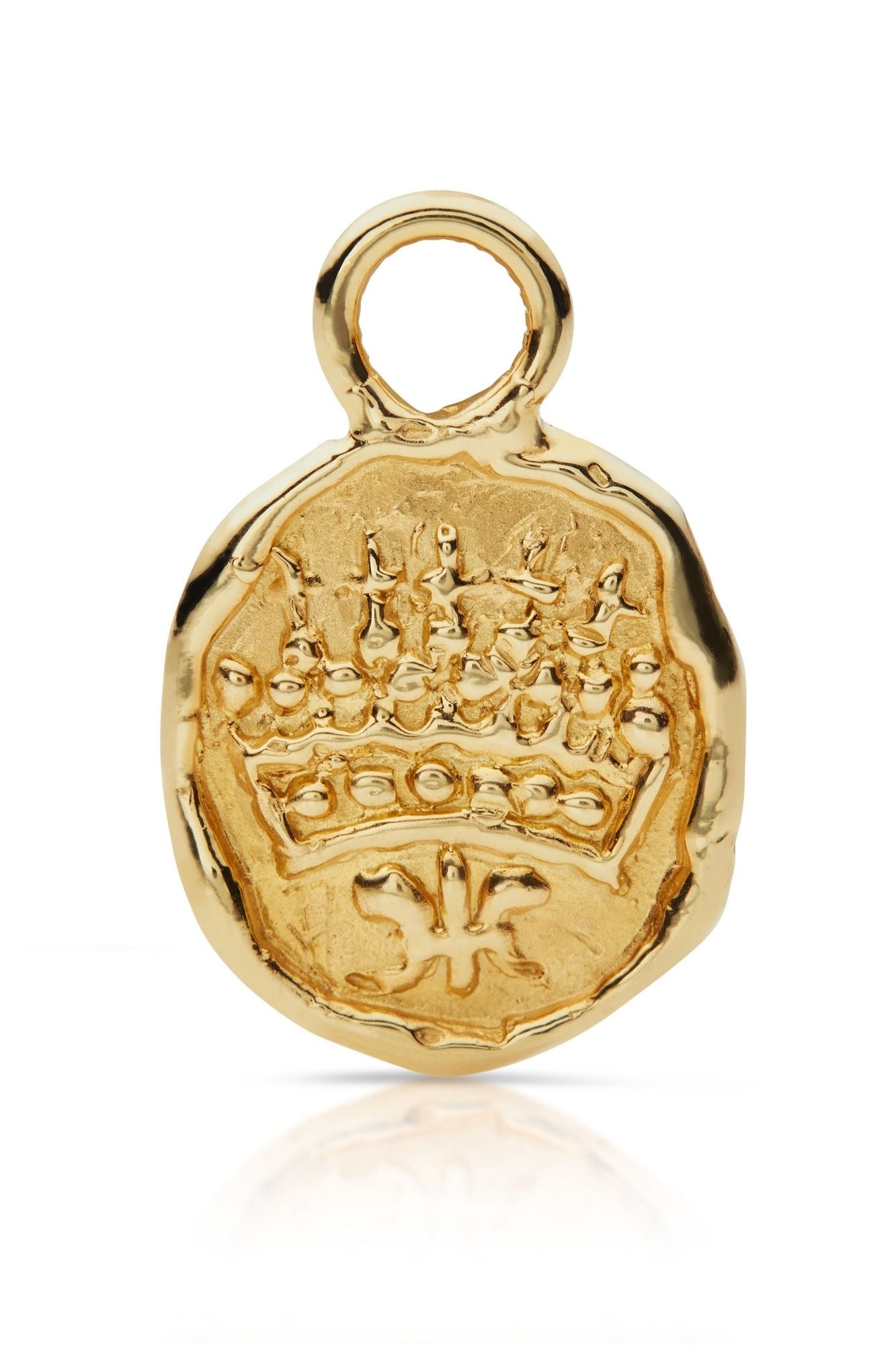 18KY Crown Coin