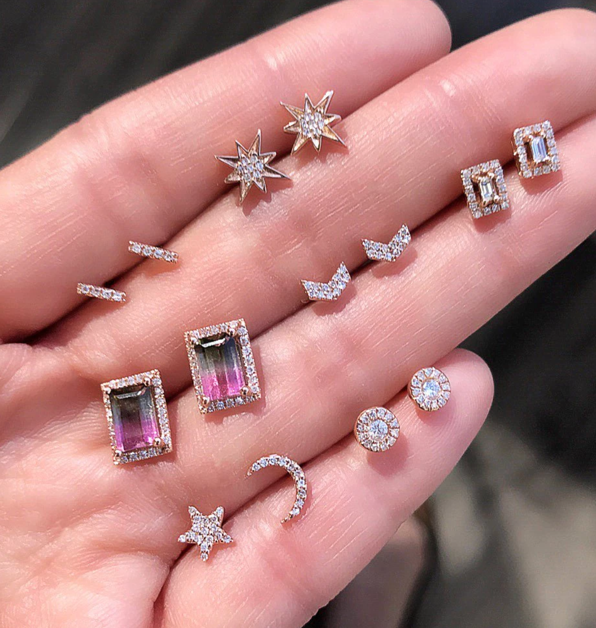 Petite Bar Post Earrings