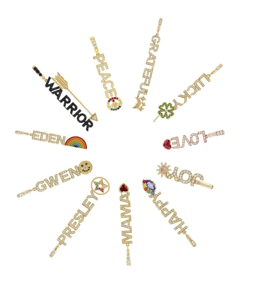 14KY Lucky Mantra Pendant-Charms-Eden Presley-Susan Saffron Jewelry