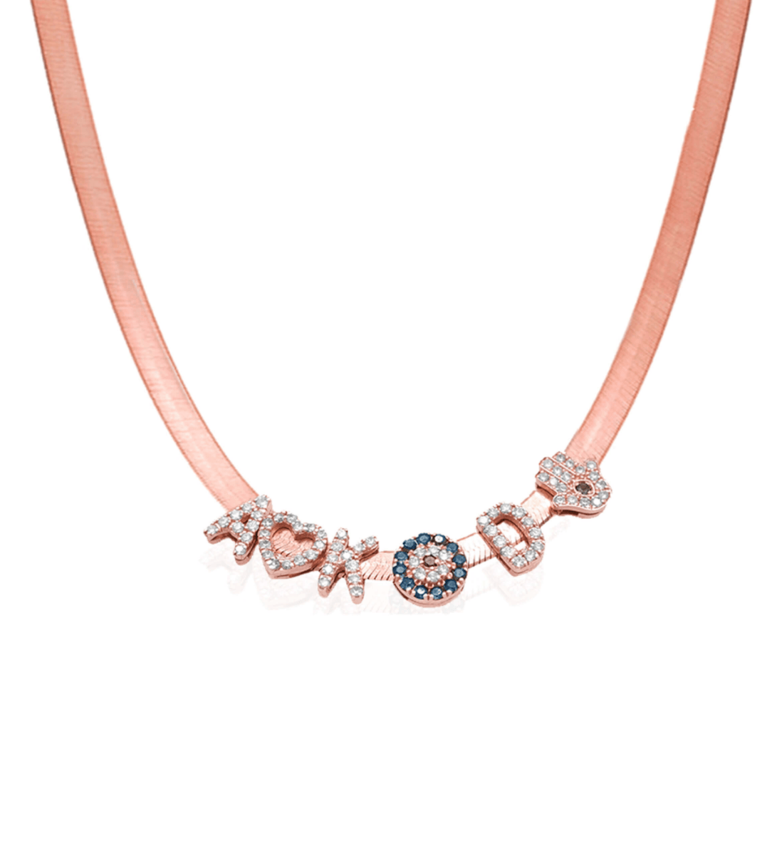 14K Personalized Liquid Gold Necklace