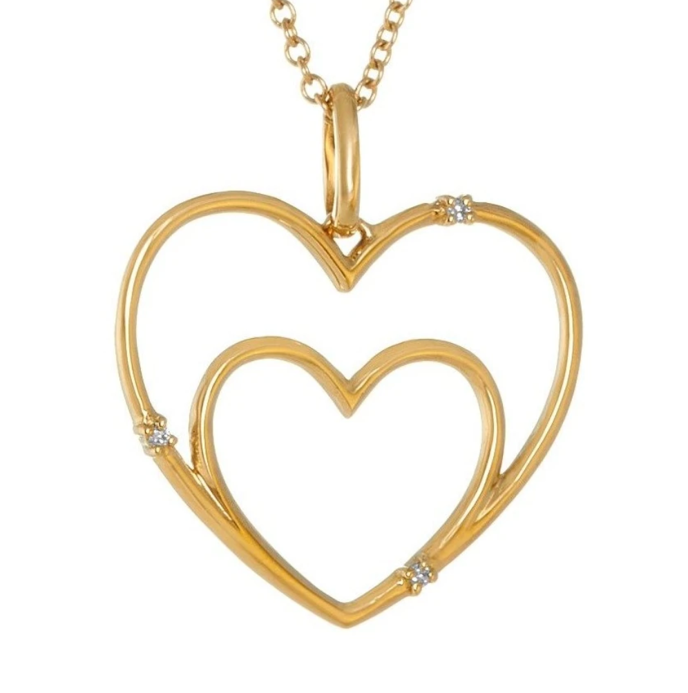 Gold I Carry Your Heart Charm