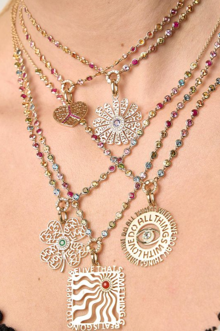 14KY I Feel Lucky Pendant