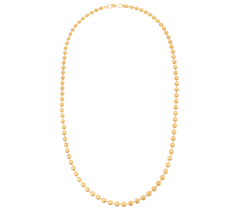 Collier Mantra Gold Chain 34"