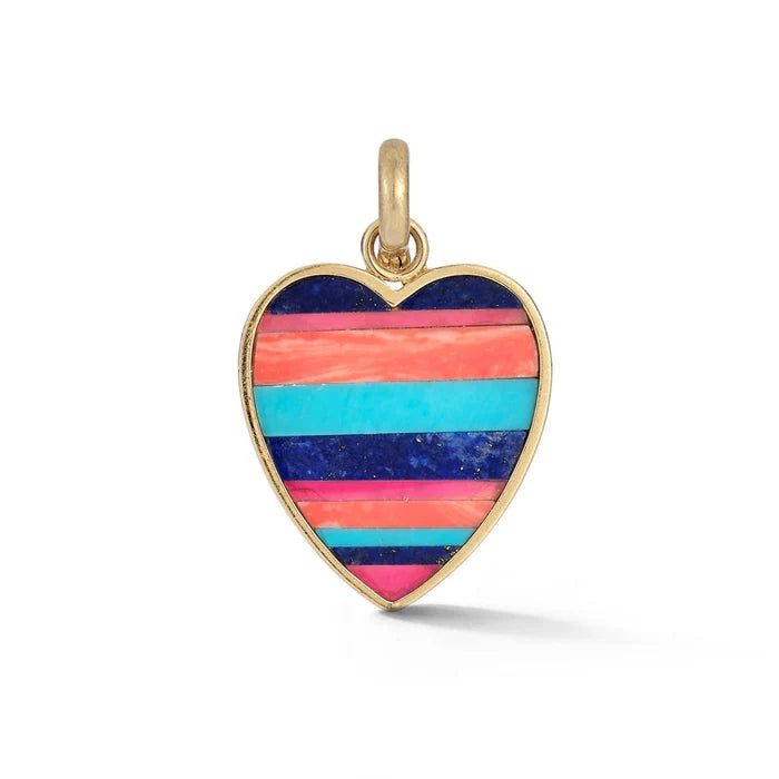 14KY Eloise Heart Charm-Charms-Storrow-Susan Saffron Jewelry