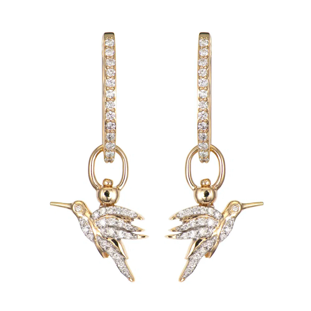 14KY Double Sided Colibri Top Switch Charm