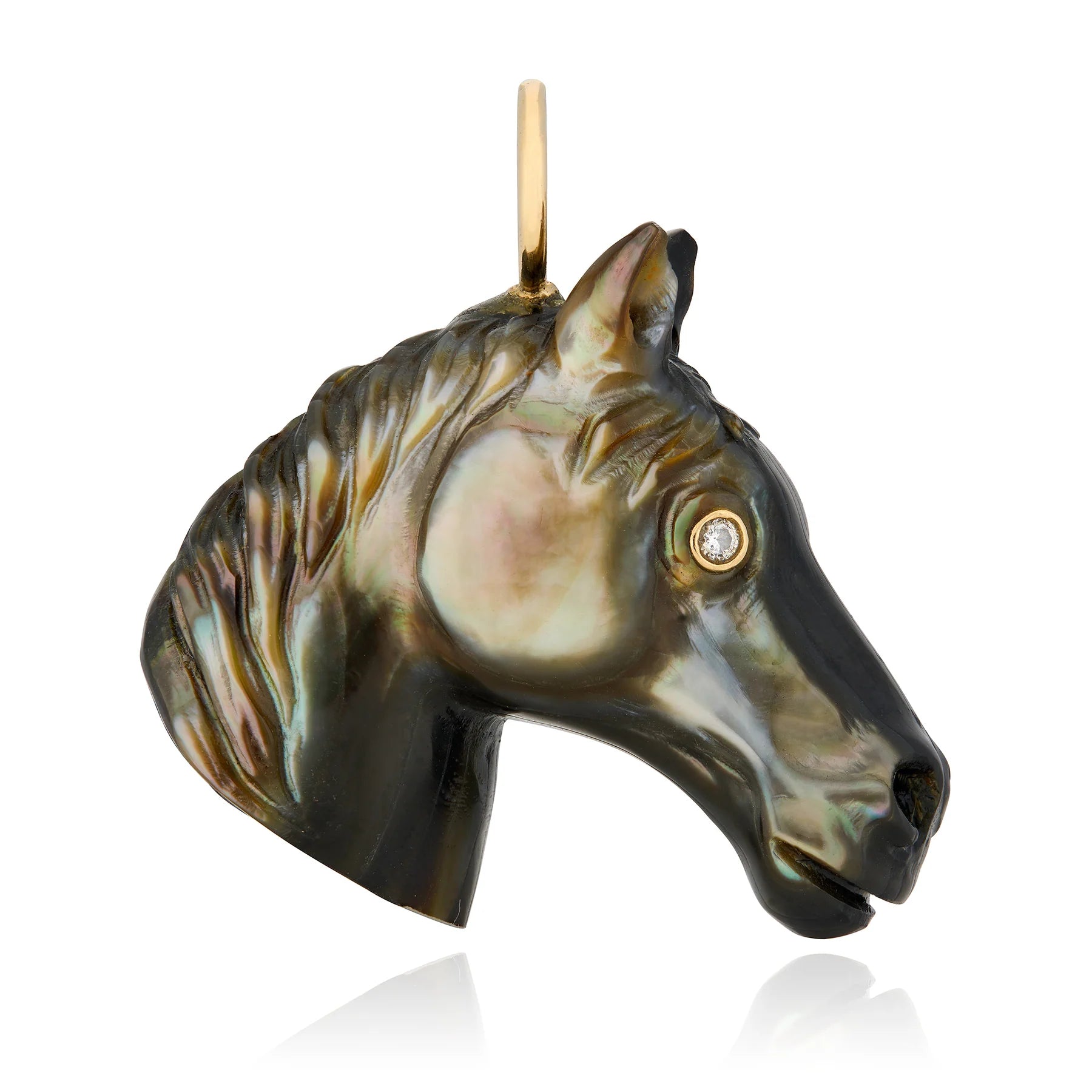 Black Beauty Horse Charm