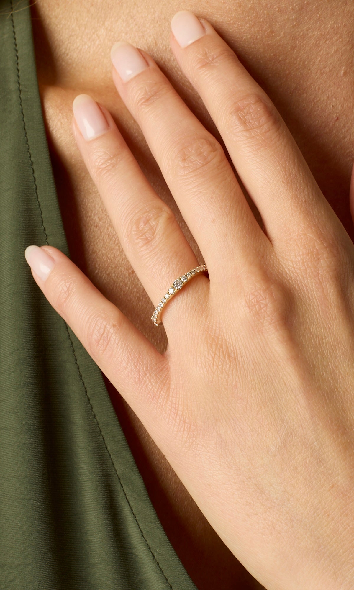 14KY Diamond Eternity Band