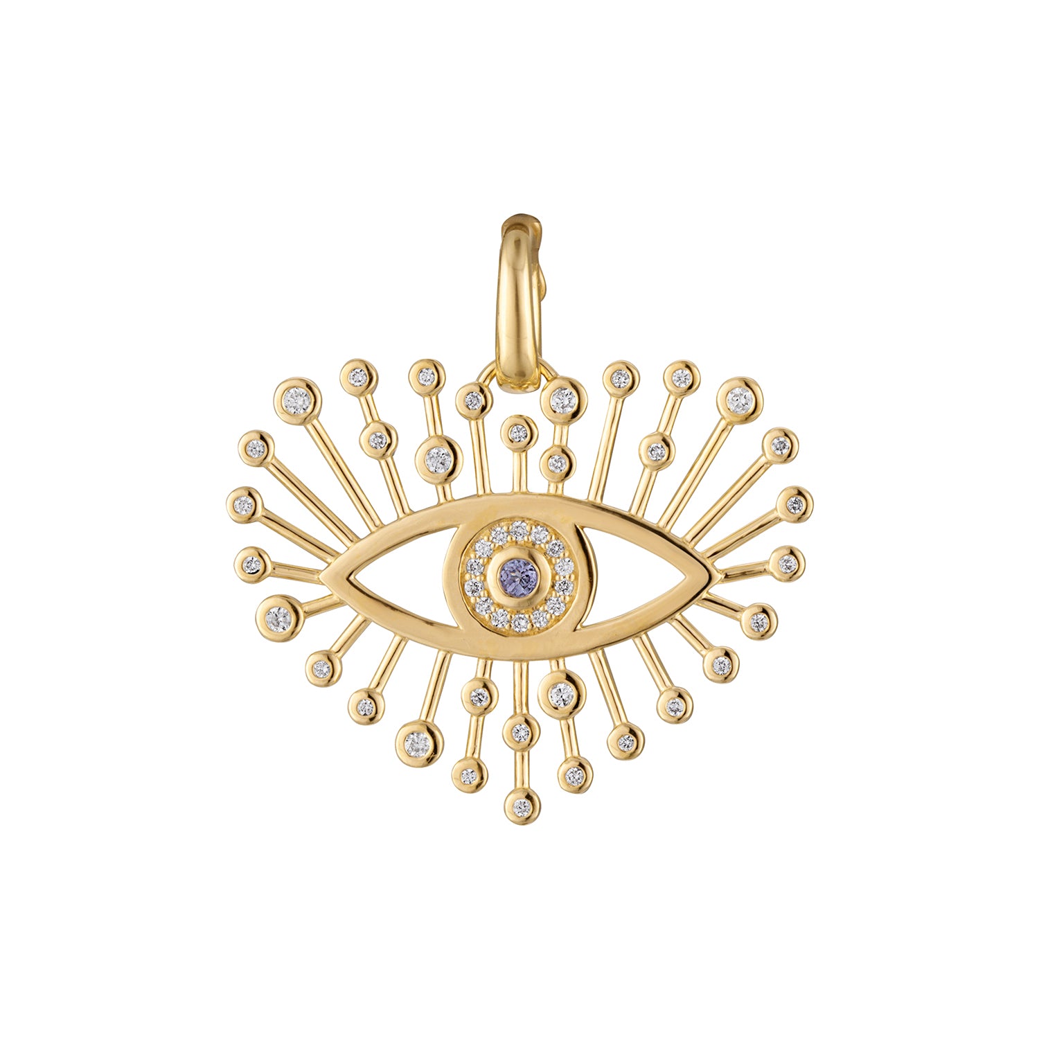 14KY Protection & Love Pendent