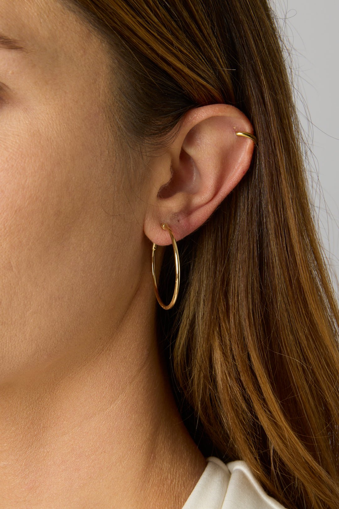 14KY Classic Hoops-Earrings-Gabriel & Co.-30mm-Susan Saffron Jewelry