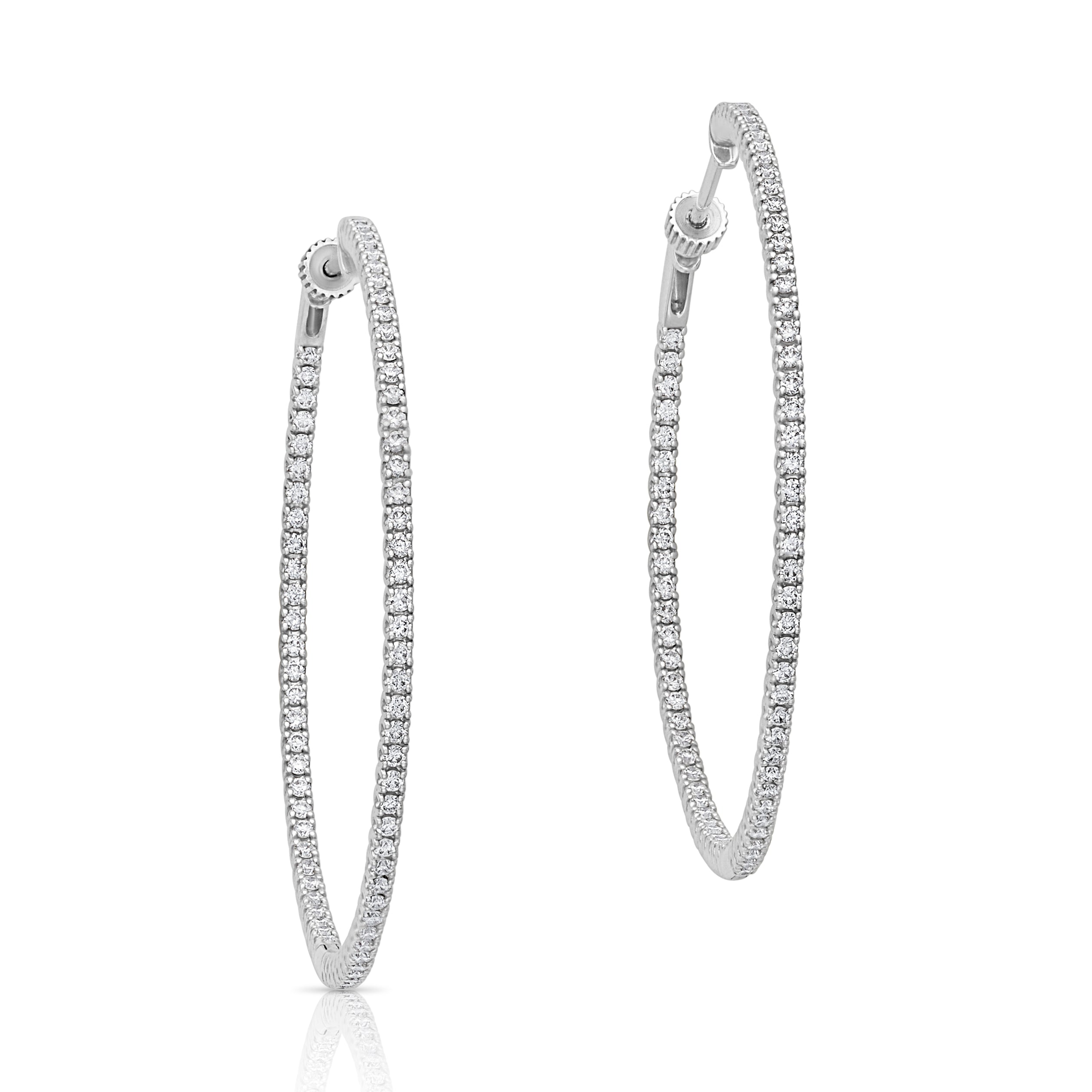 14KW Gold Diamond Earrings