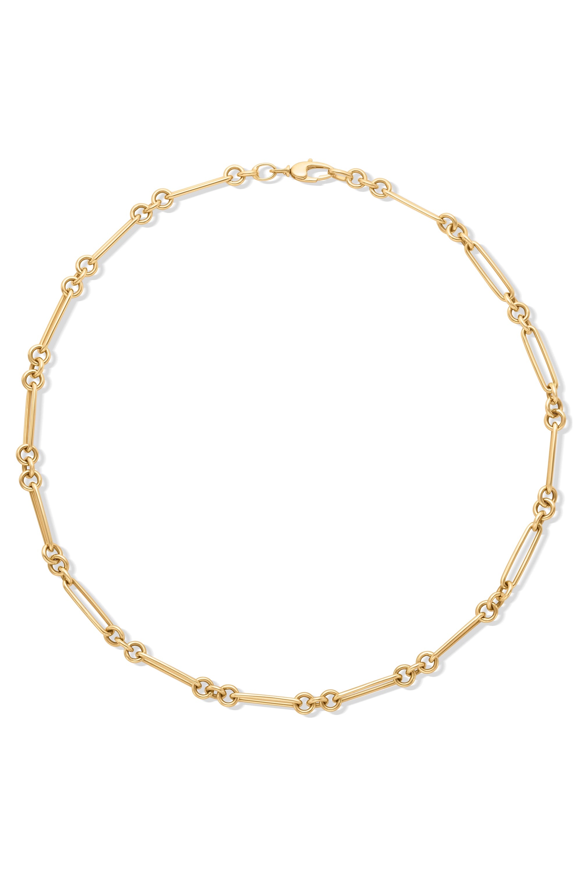 14KY Solid Mix Long Link Chain