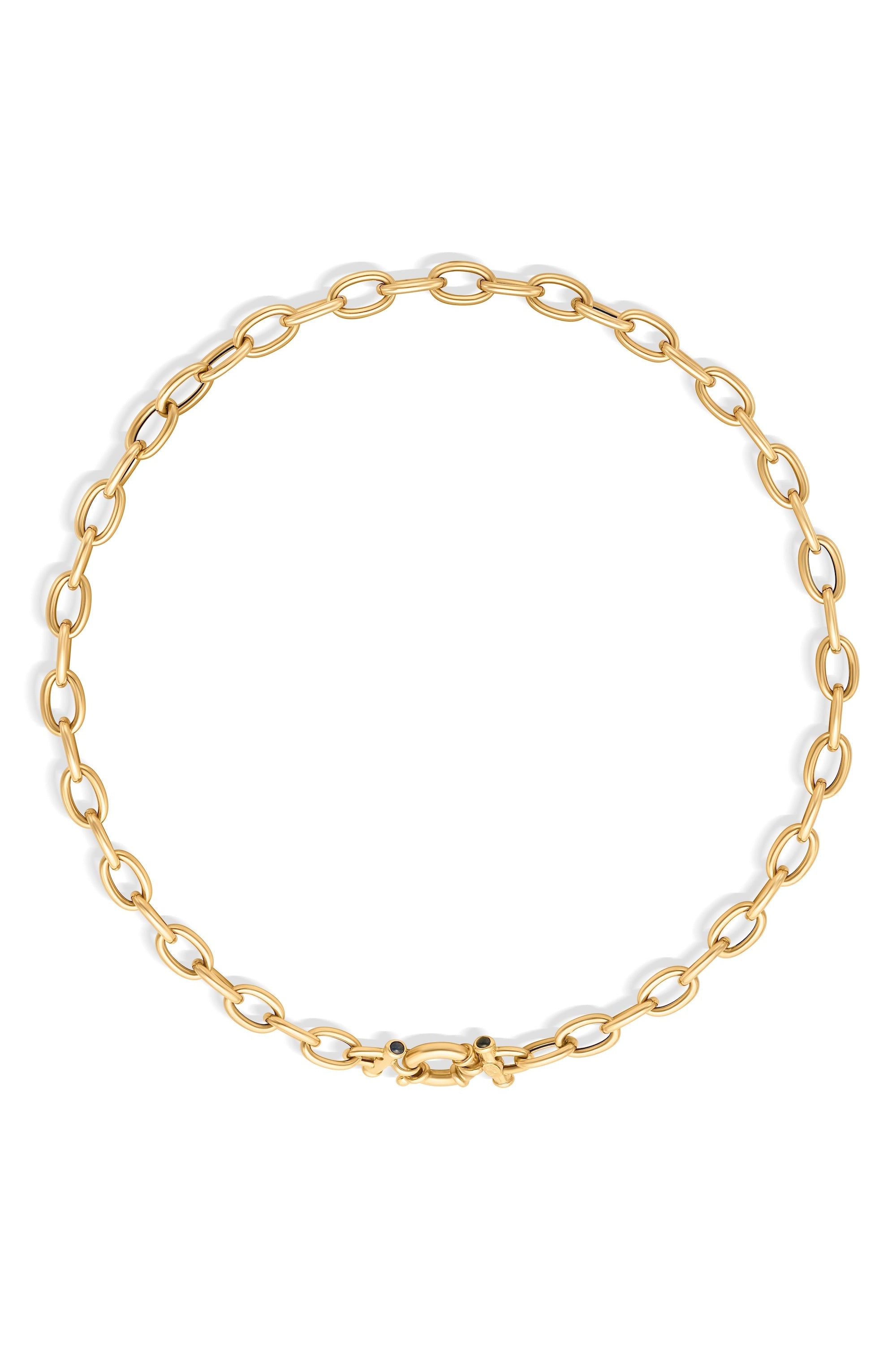 14KY Oval Link Chain w/ Toggle