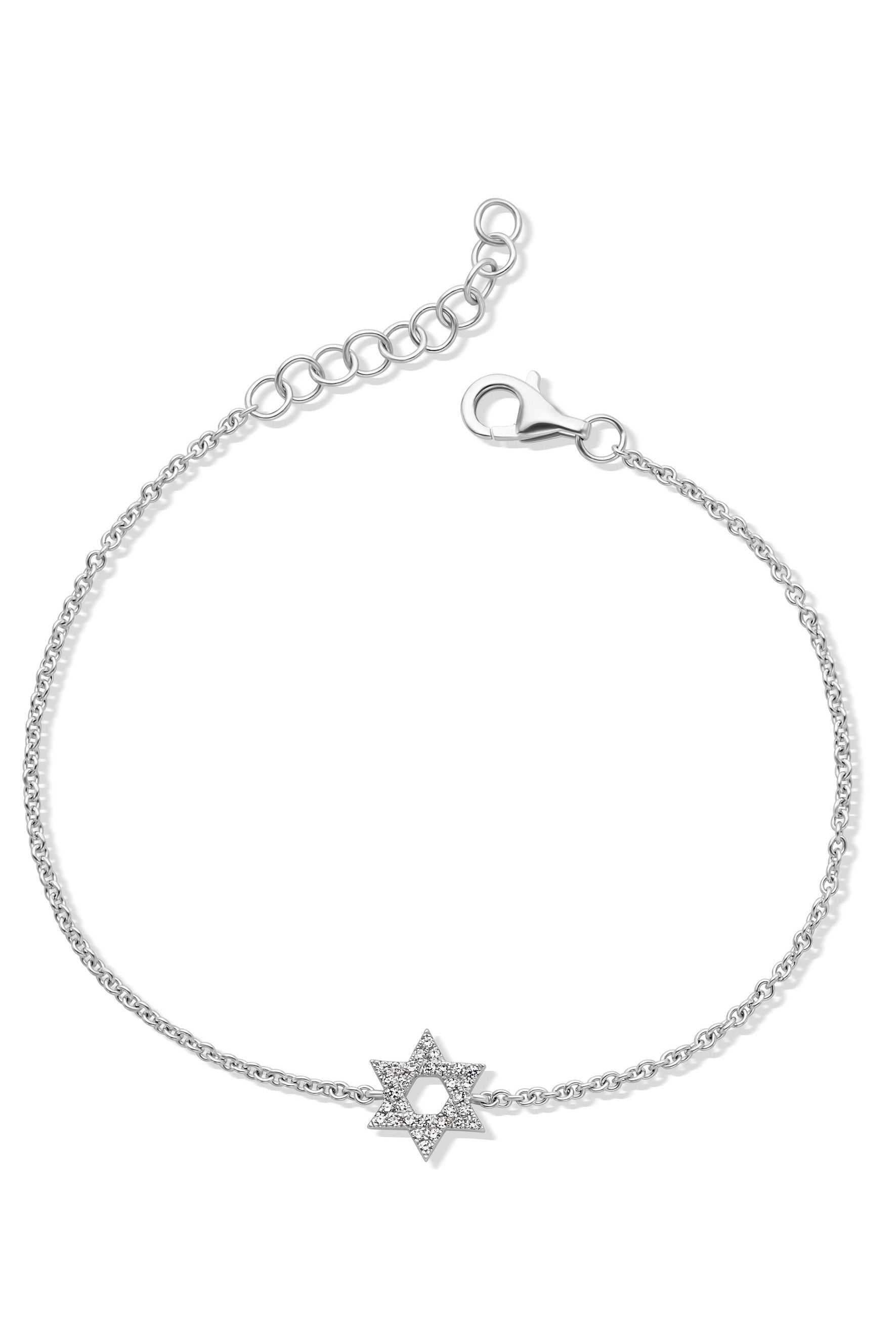 14K Star of David Bracelet