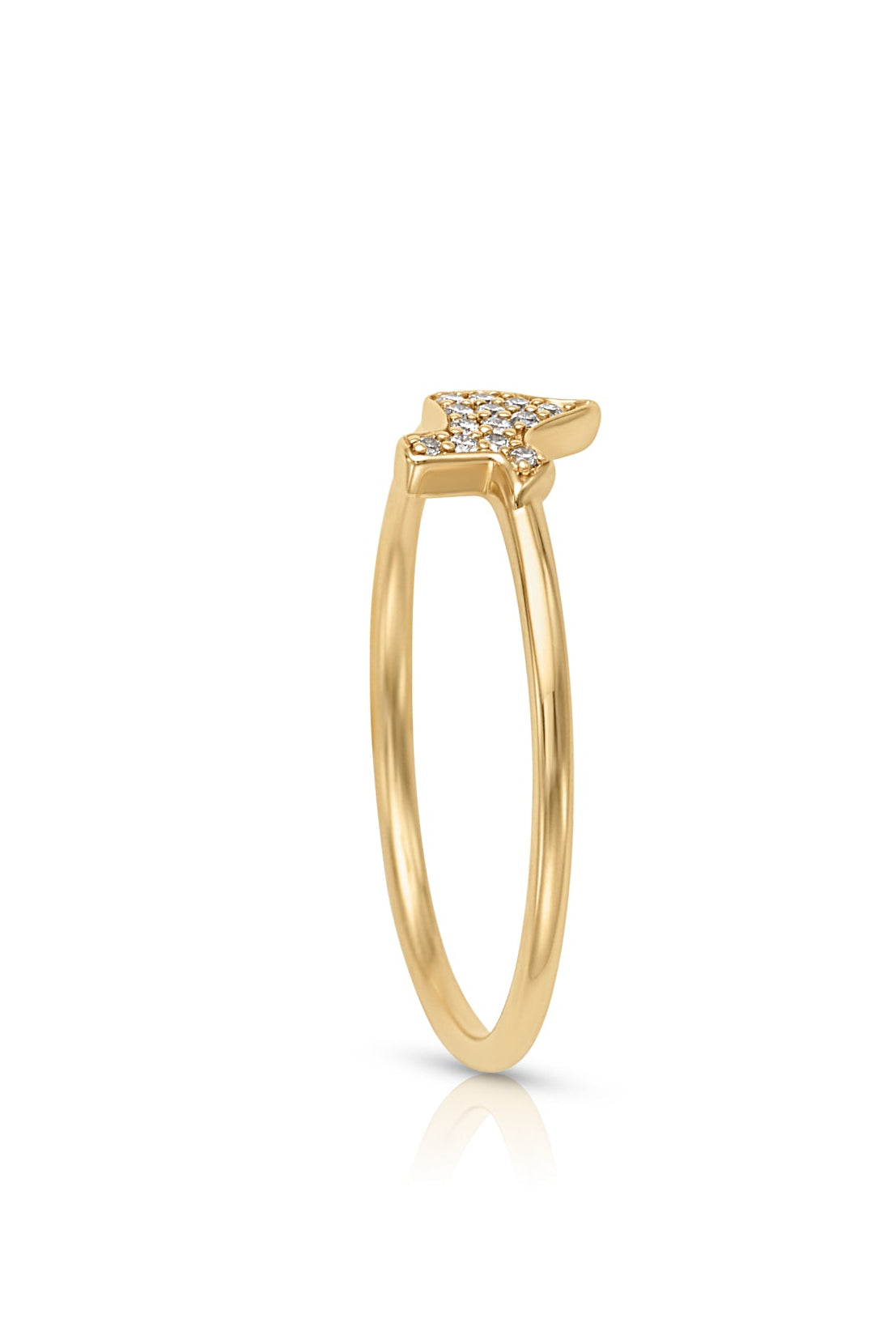 14KY Diamond Texas Ring-Rings-Sorte-Susan Saffron Jewelry