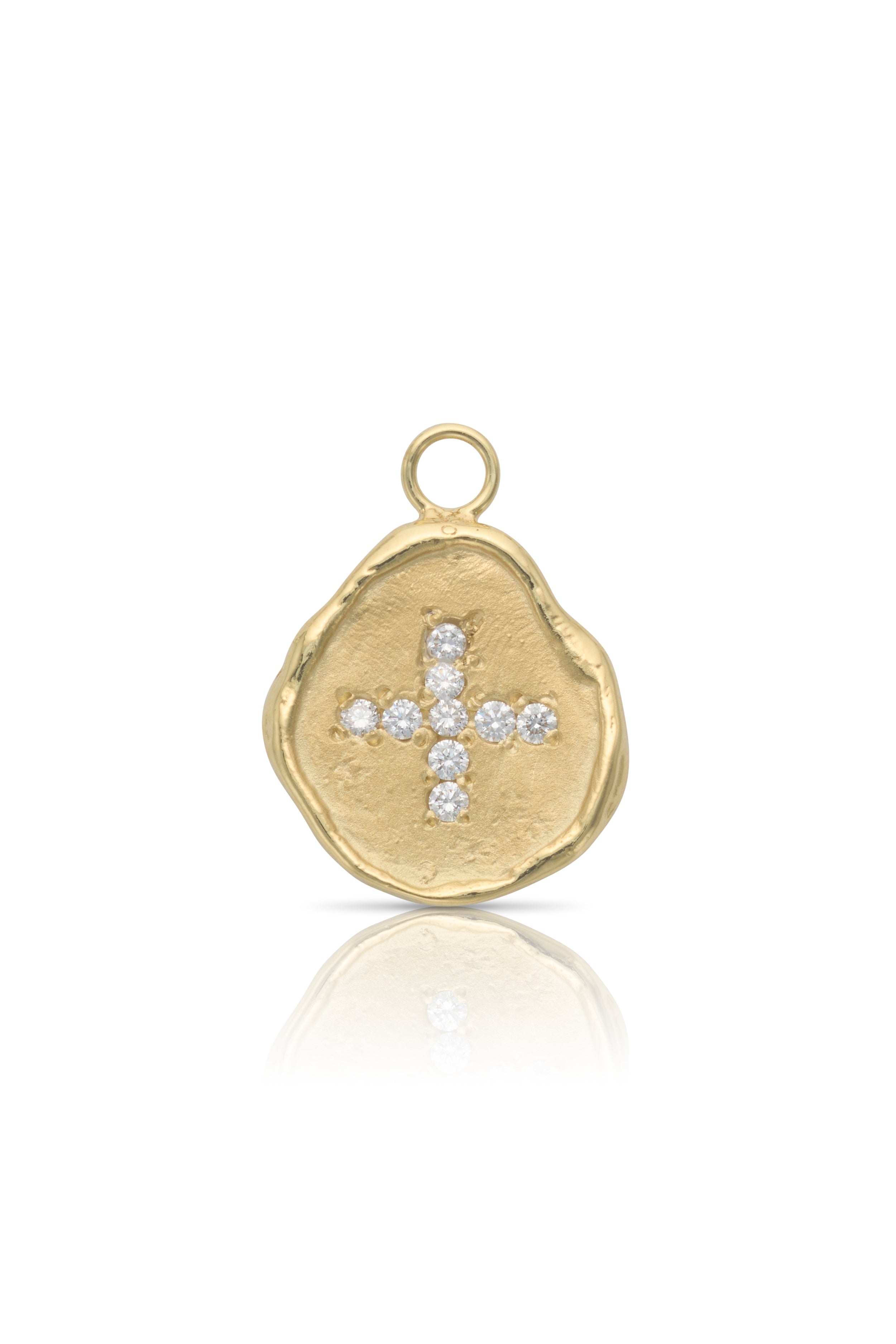 18KY Humble Cross Coin