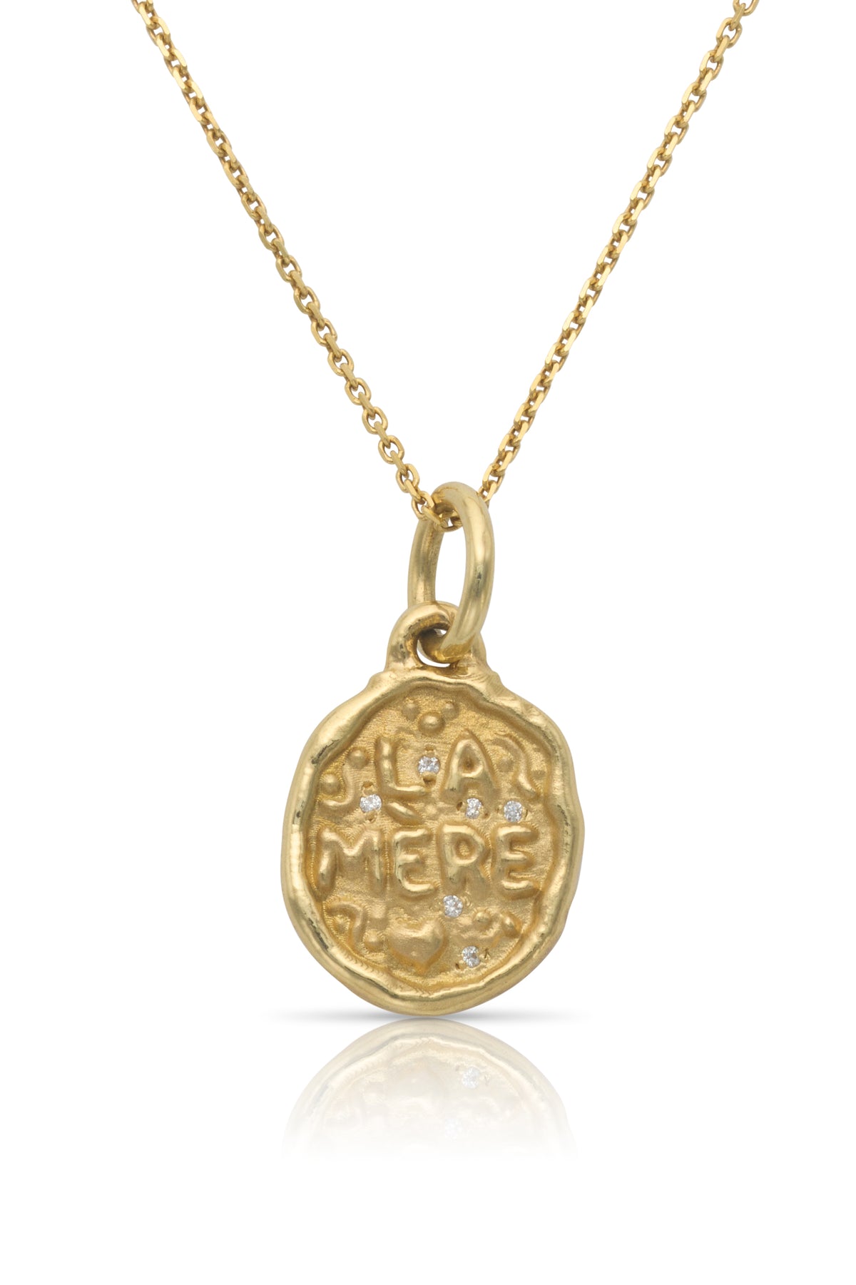 18KY Mini La Mere Necklace
