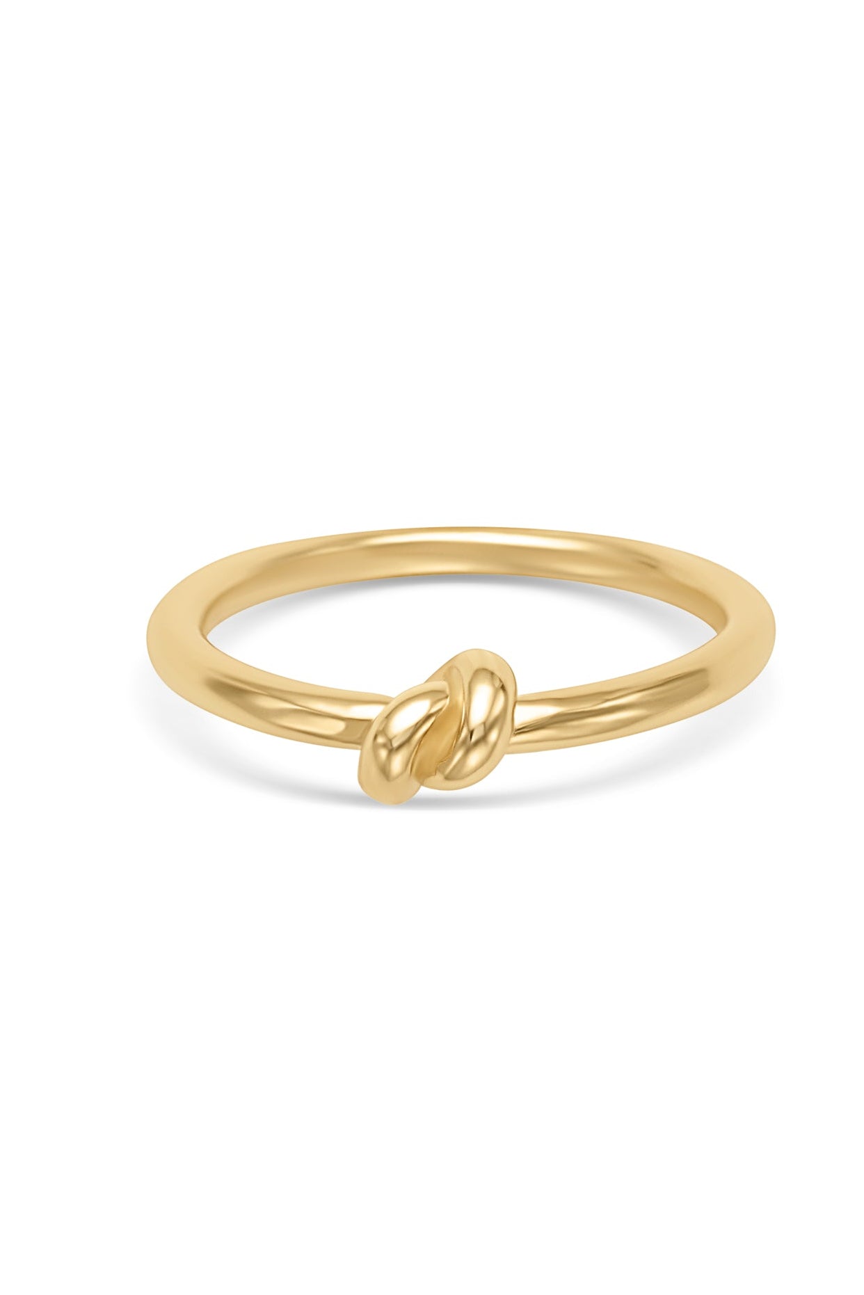 14KY Love Knot Ring - 14K Yellow Gold - Ring - by Sorte - Susan Saffron Dallas