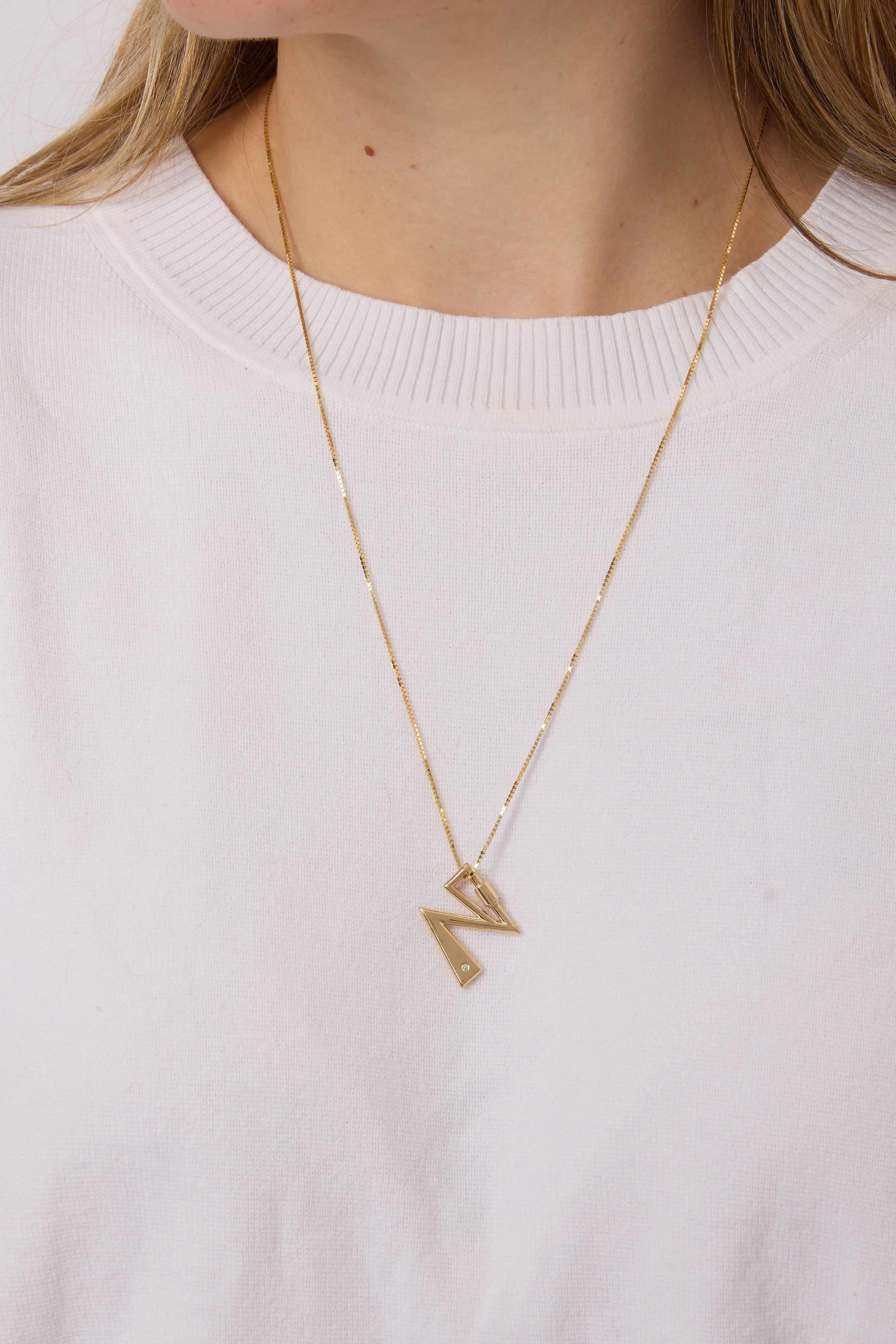 14KY Adjustable Box Chain Necklace