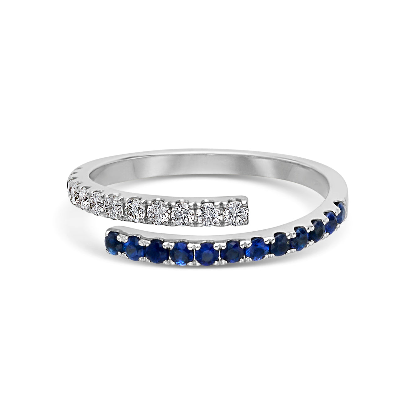 14KW Sapphire and Diamond Ring