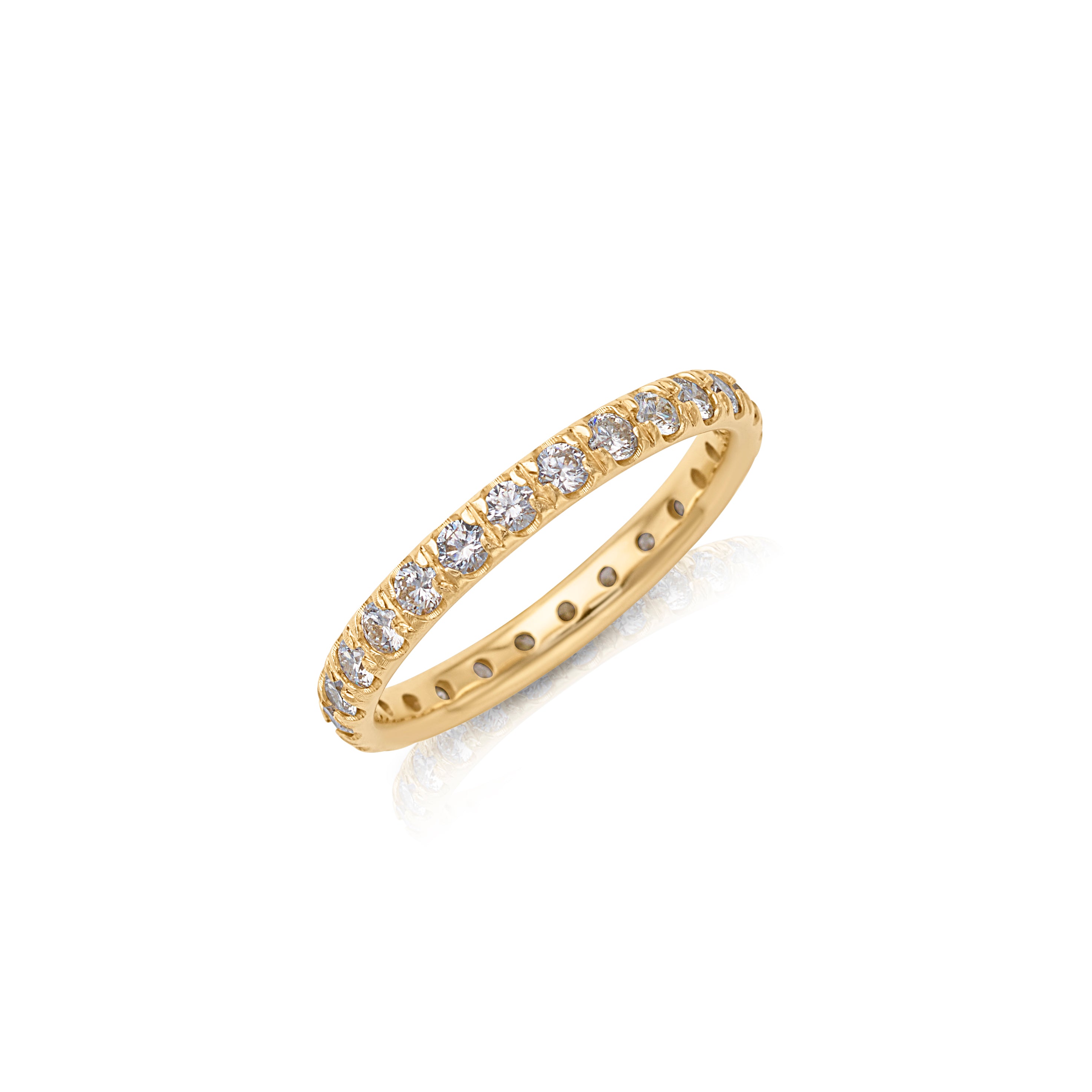 14KY Diamond Eternity Band